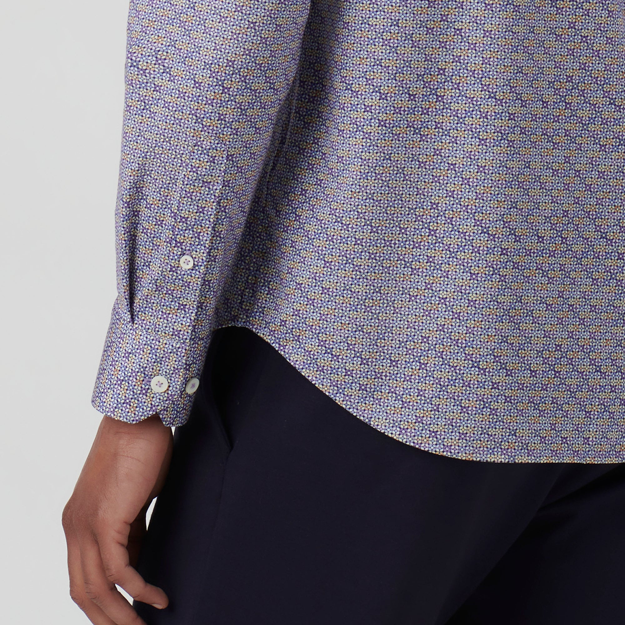 James Mosaic Print OoohCotton Shirt