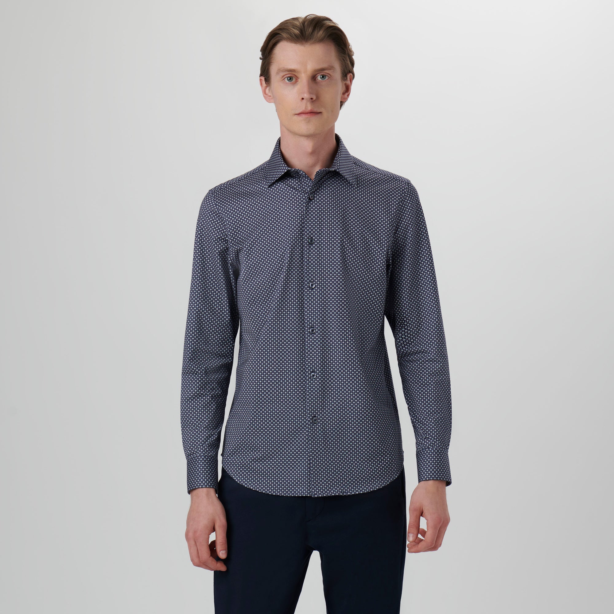 James Dot Print OoohCotton Shirt