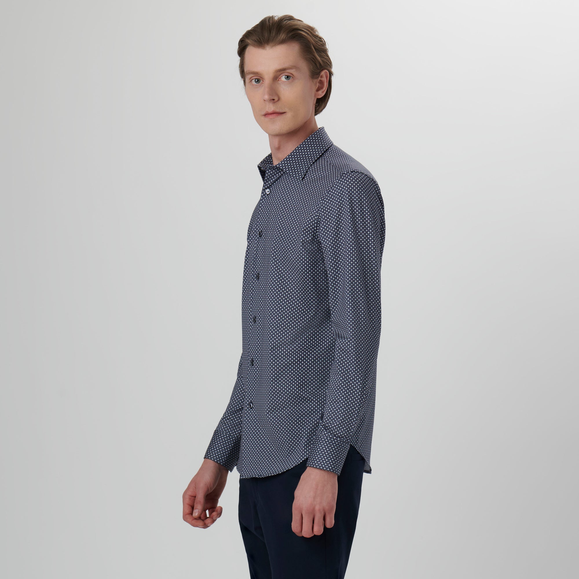 James Dot Print OoohCotton Shirt