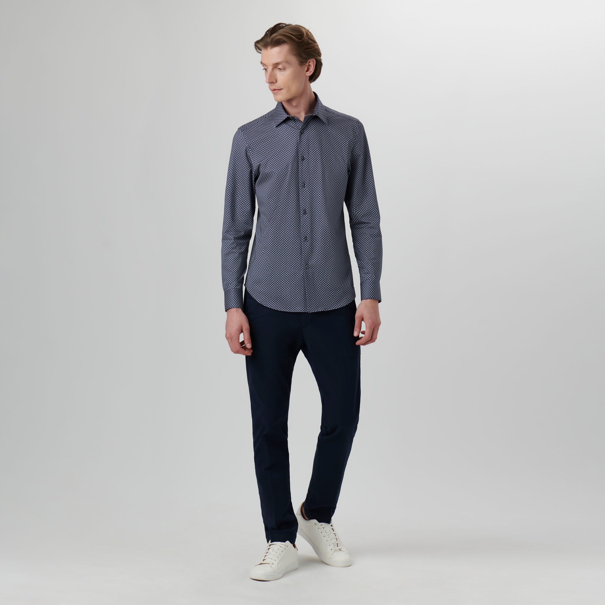 James Dot Print OoohCotton Shirt