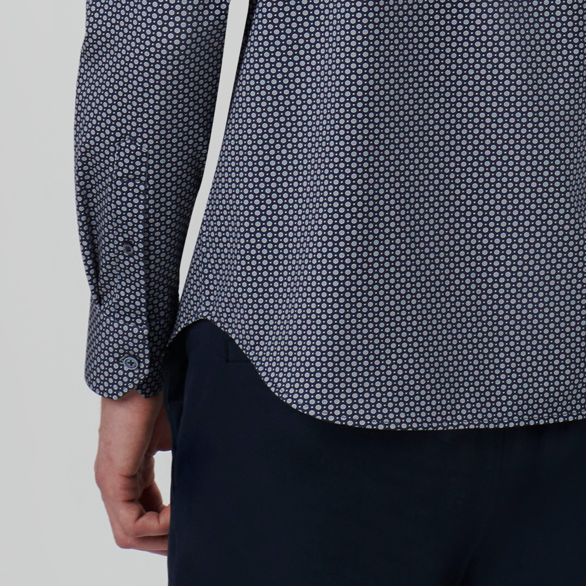James Dot Print OoohCotton Shirt