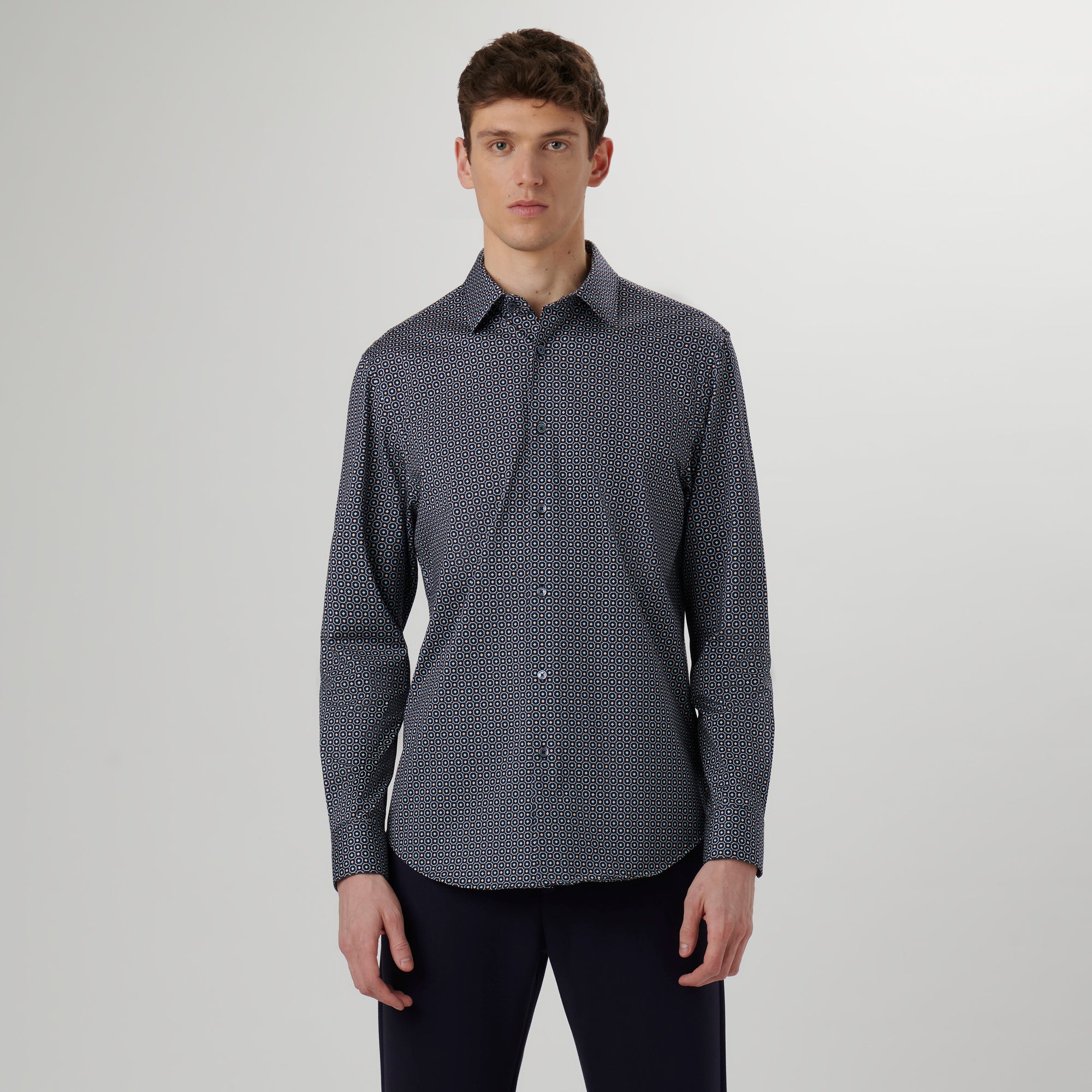 James Geometric OoohCotton Shirt