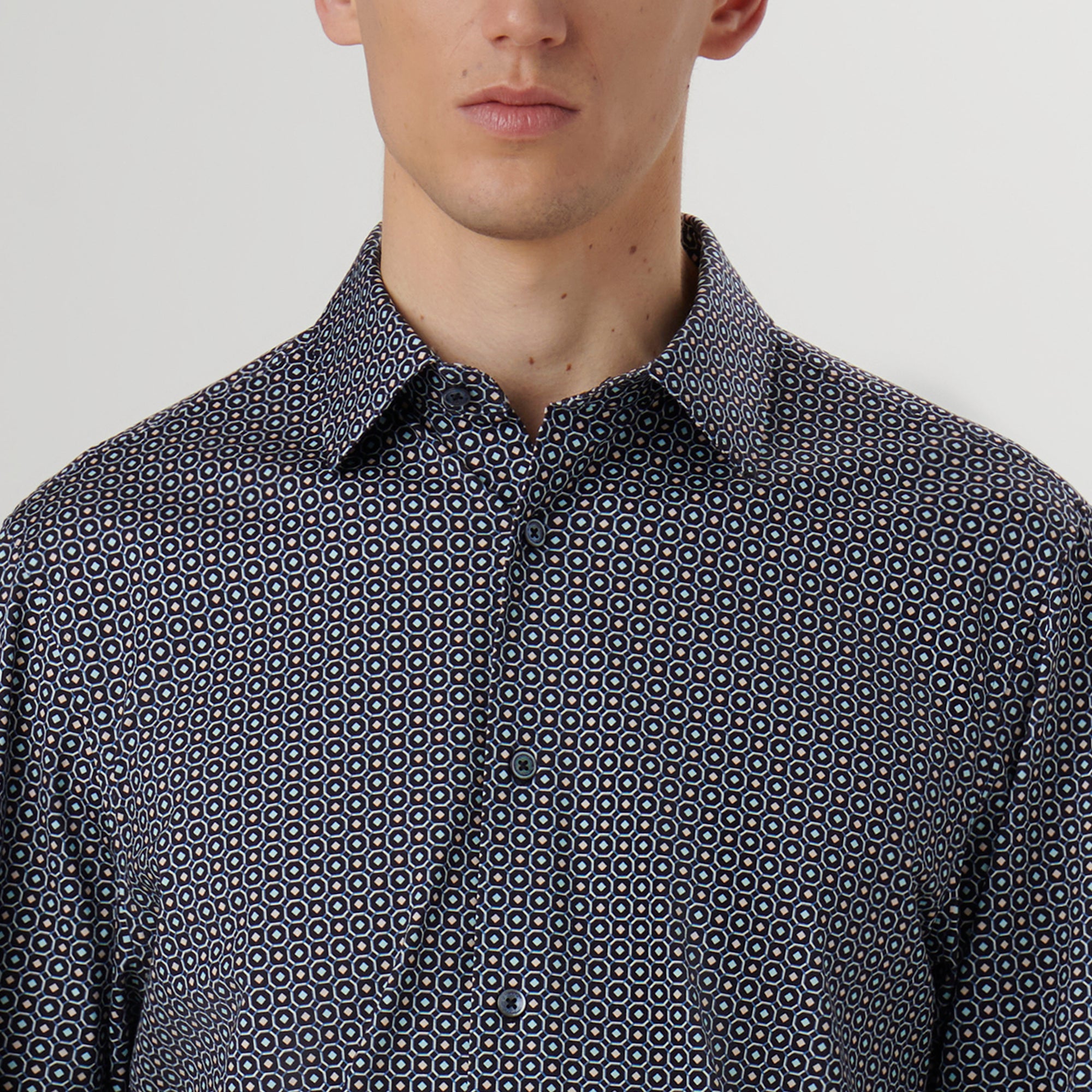 James Geometric OoohCotton Shirt