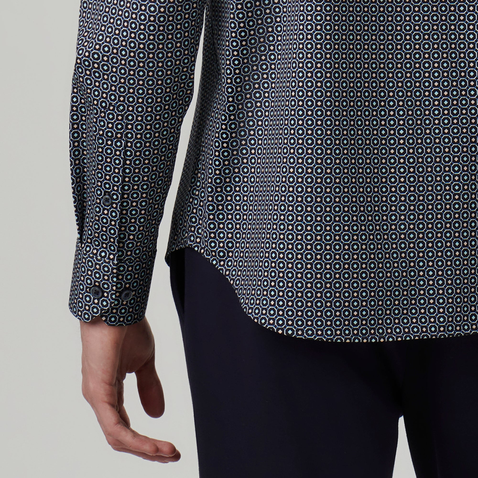 James Geometric OoohCotton Shirt