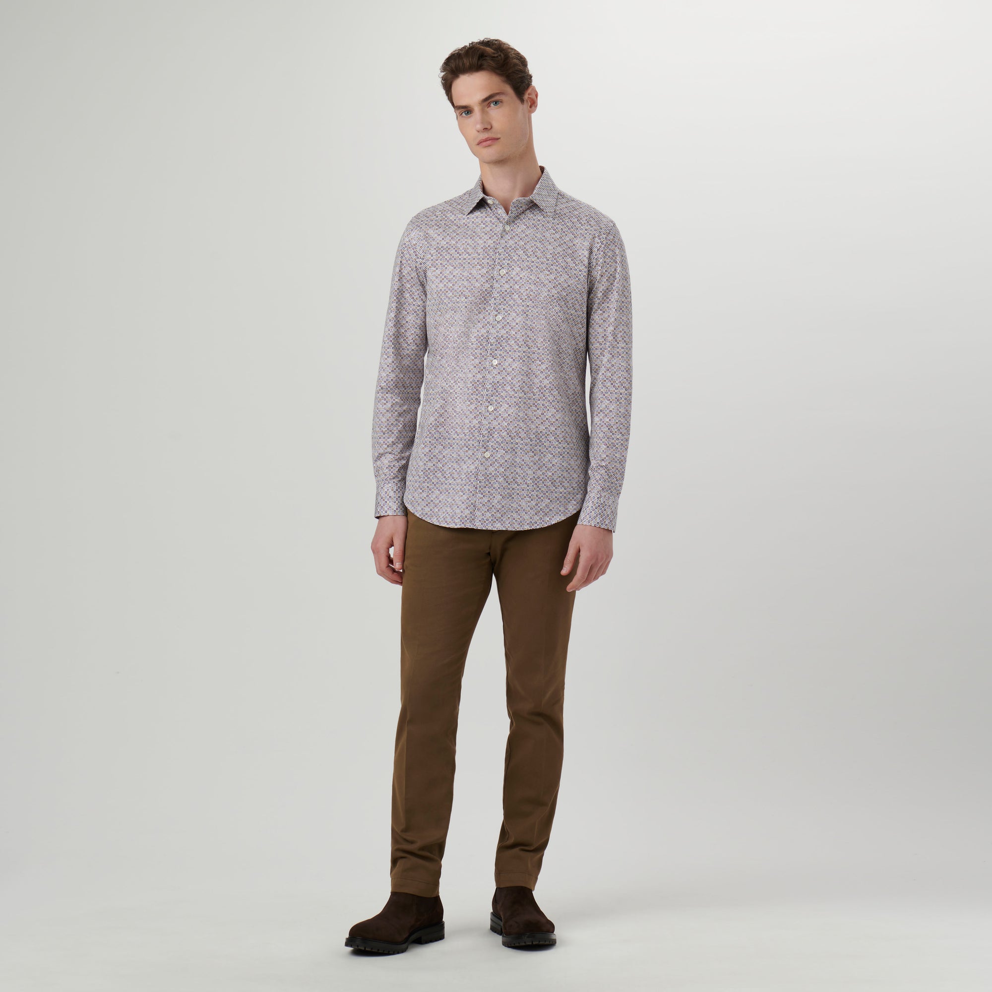 James Mosaic Print OoohCotton Shirt