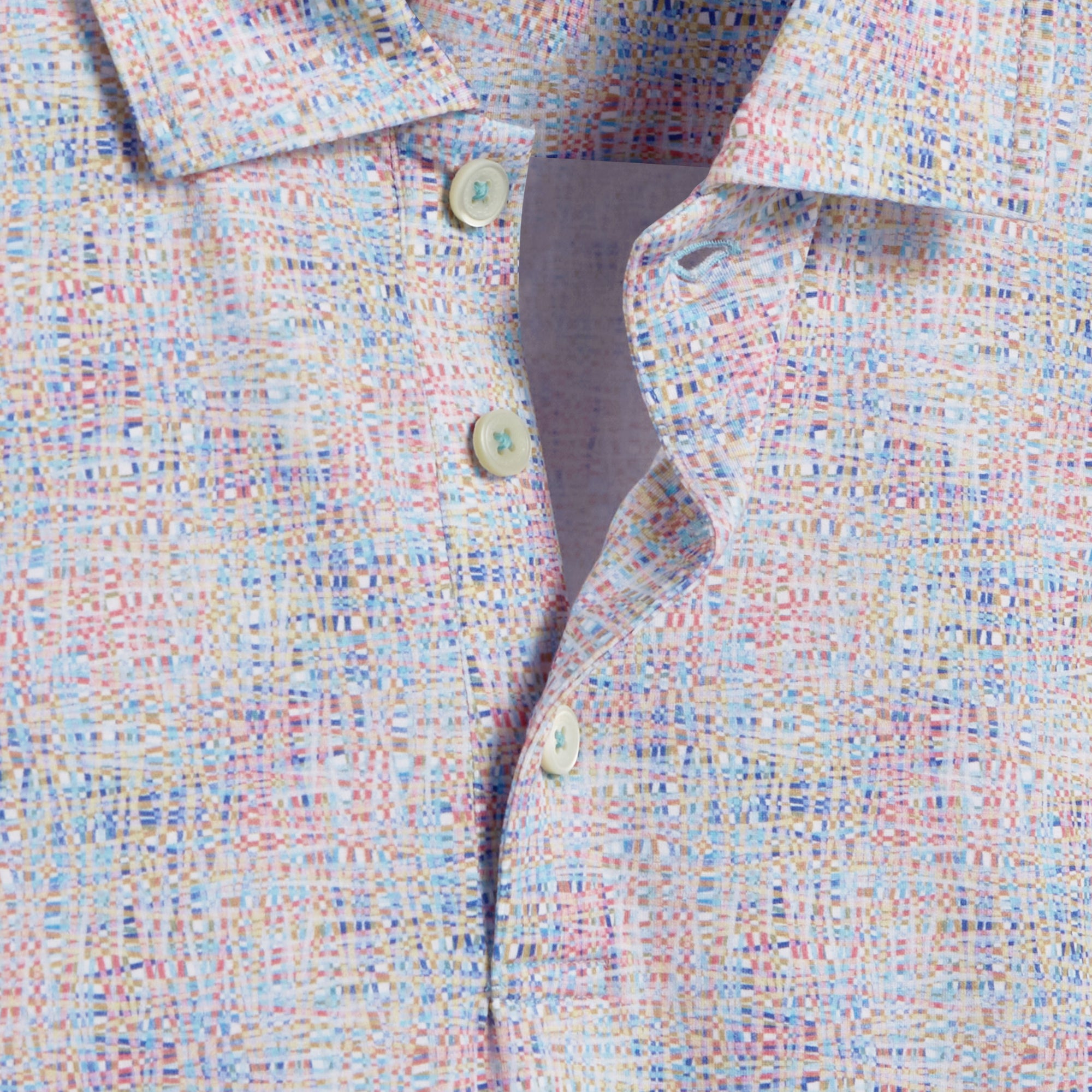 Victor Mosaic Print OoohCotton Polo
