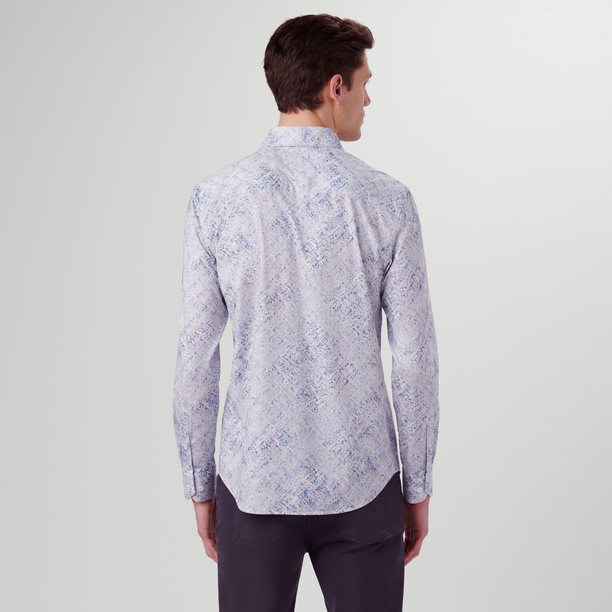James Watercolor Print OoohCotton Shirt