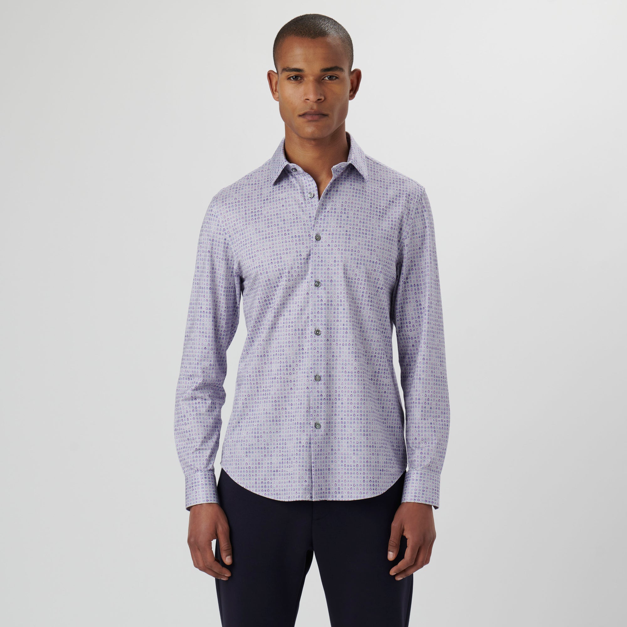 James Abstract Print OoohCotton Shirt