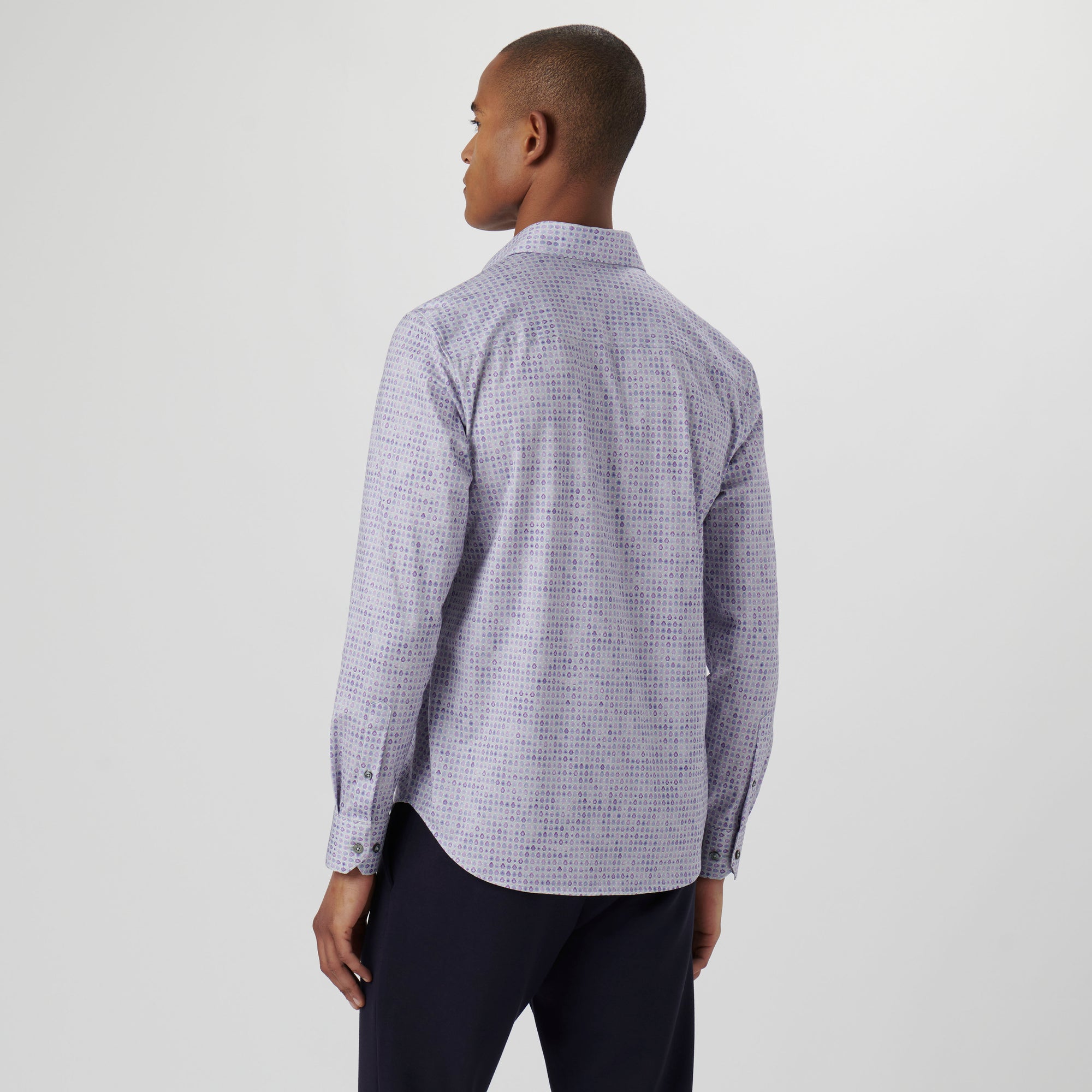 James Abstract Print OoohCotton Shirt