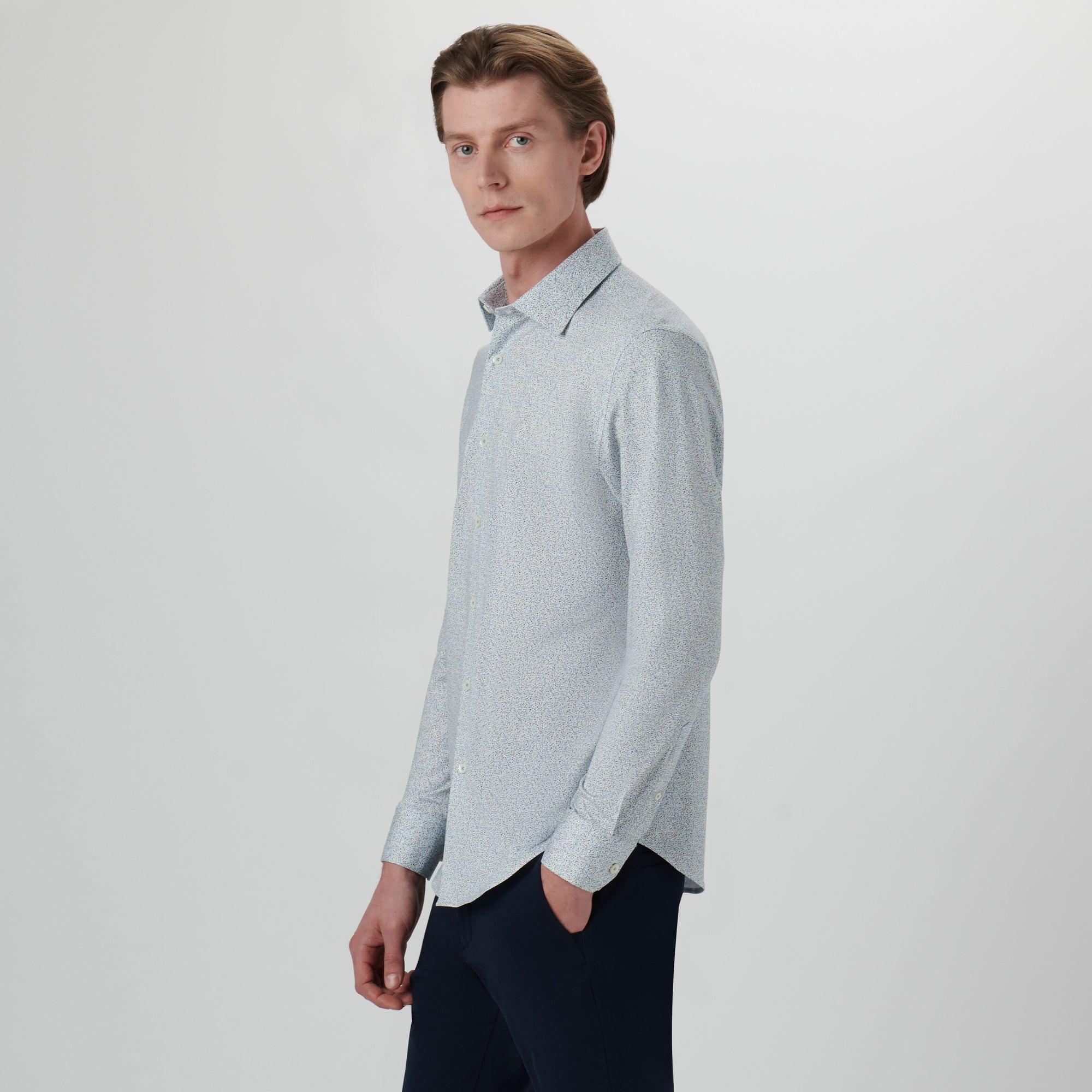 James Confetti Print OoohCotton Shirt