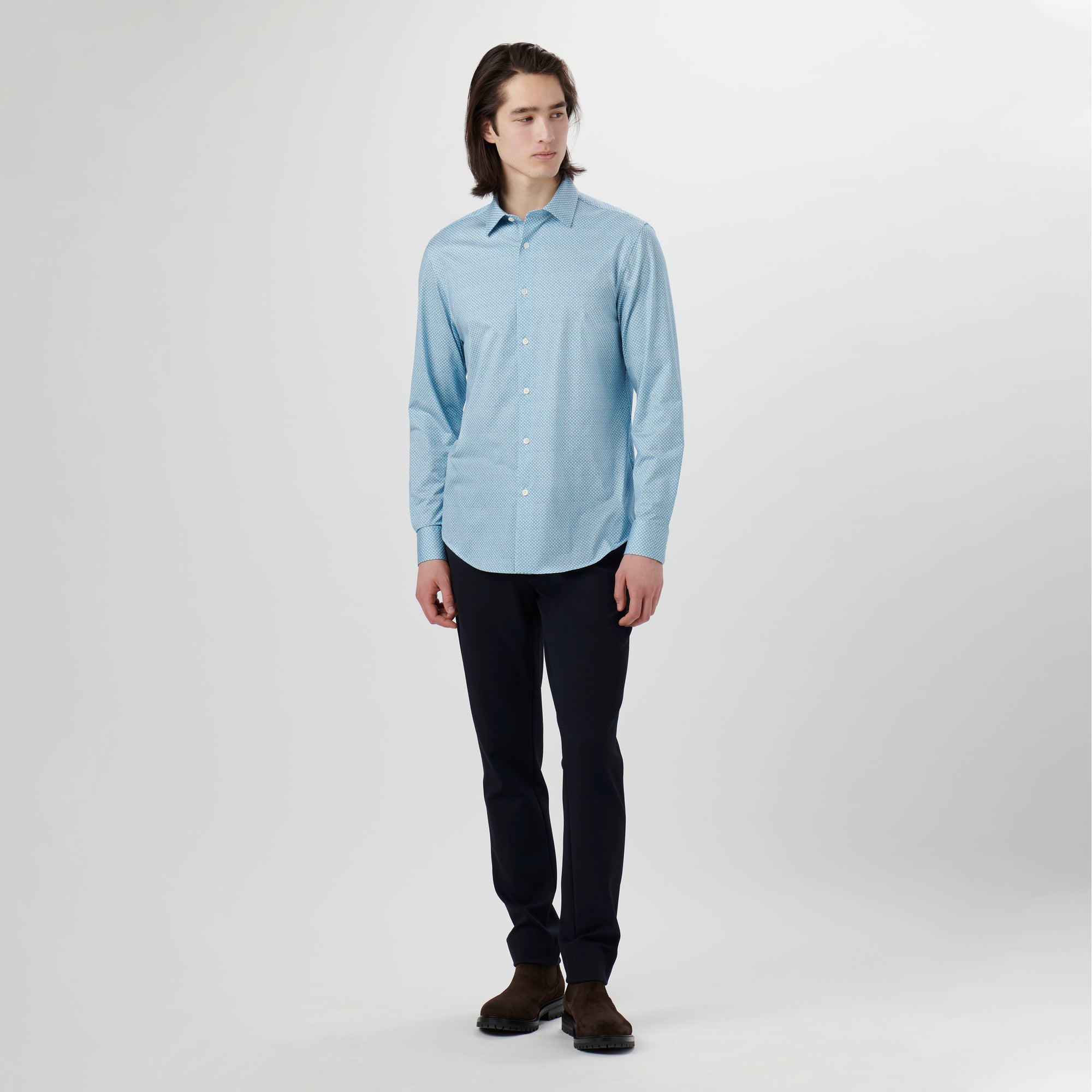 James Abstract Print OoohCotton Shirt