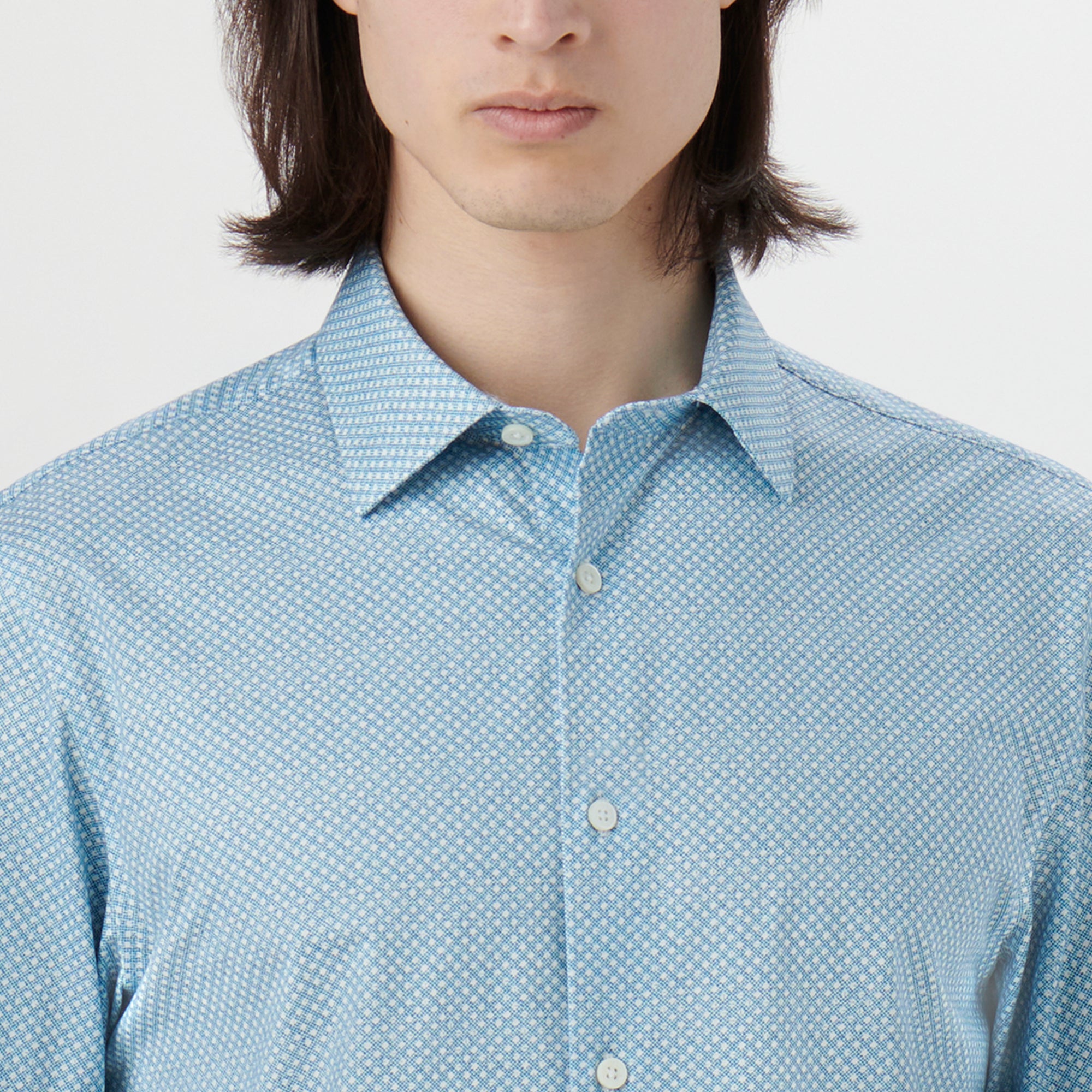 James Abstract Print OoohCotton Shirt