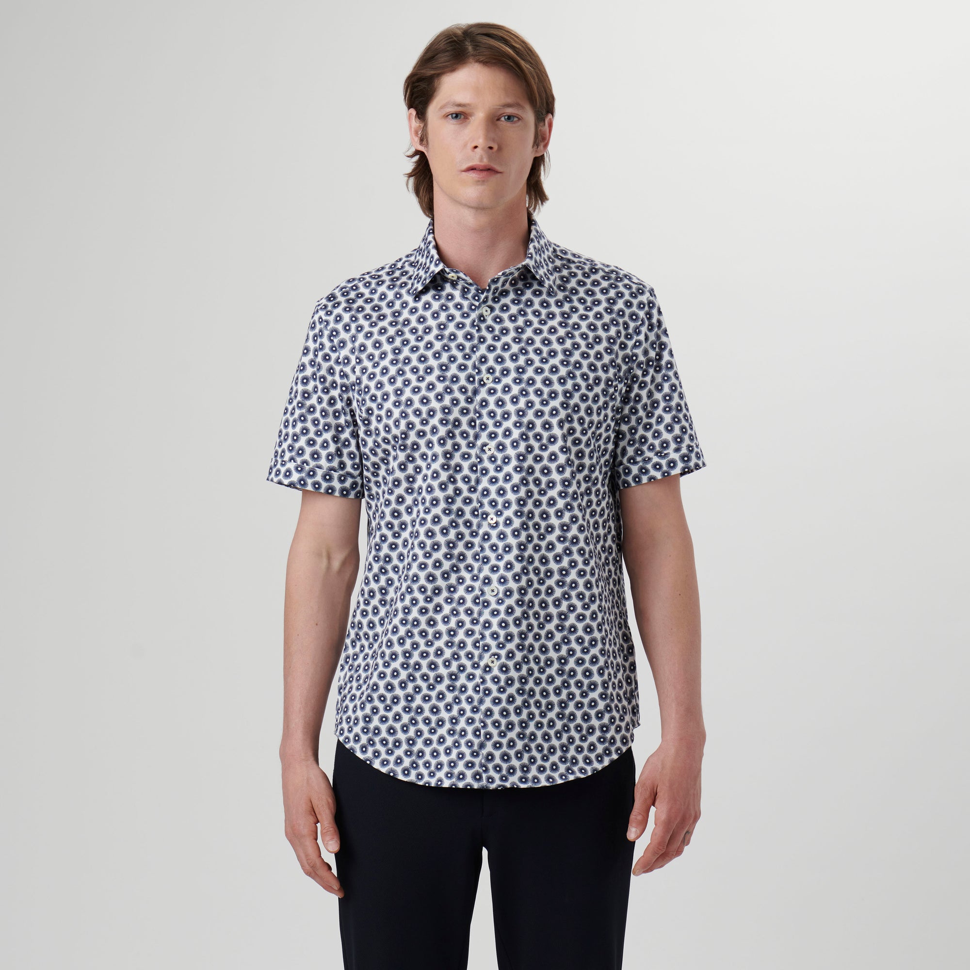 Miles Abstract OoohCotton Short Sleeve Shirt