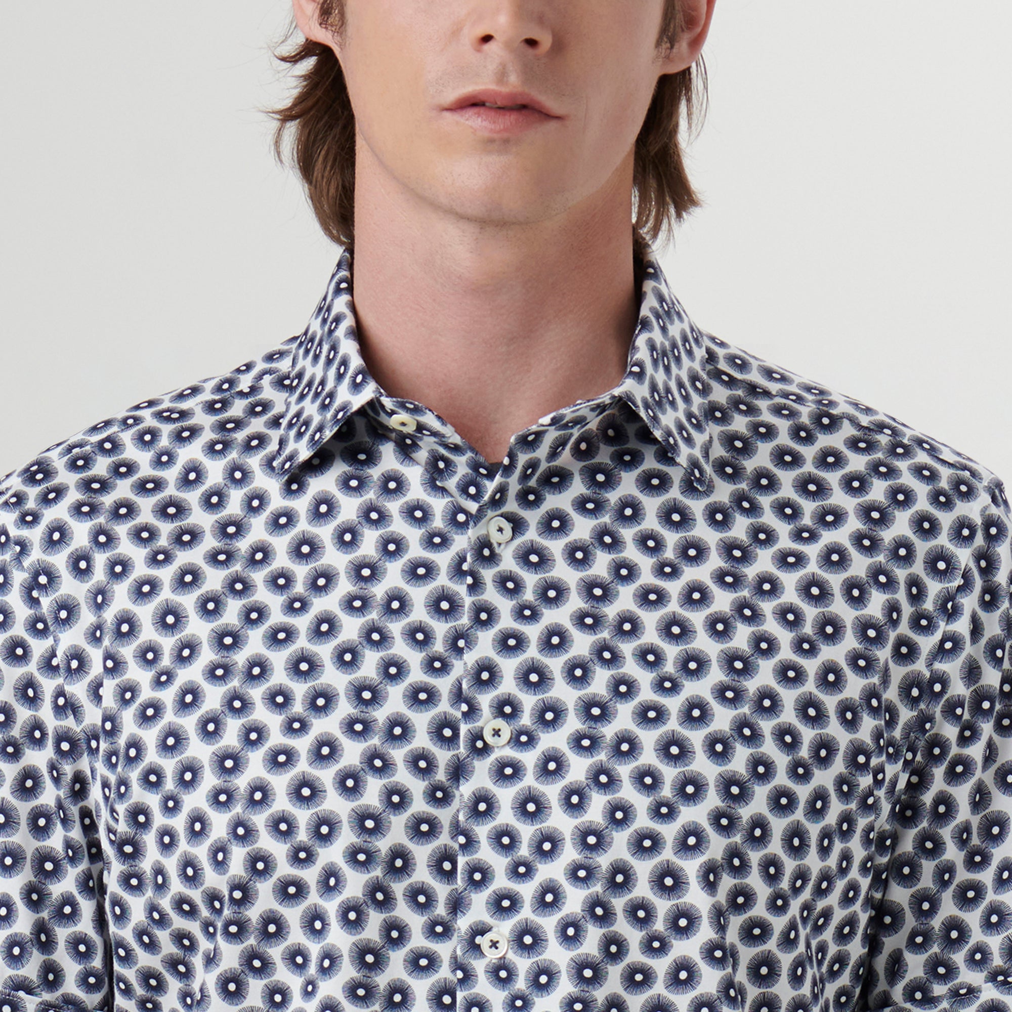 Miles Abstract OoohCotton Short Sleeve Shirt