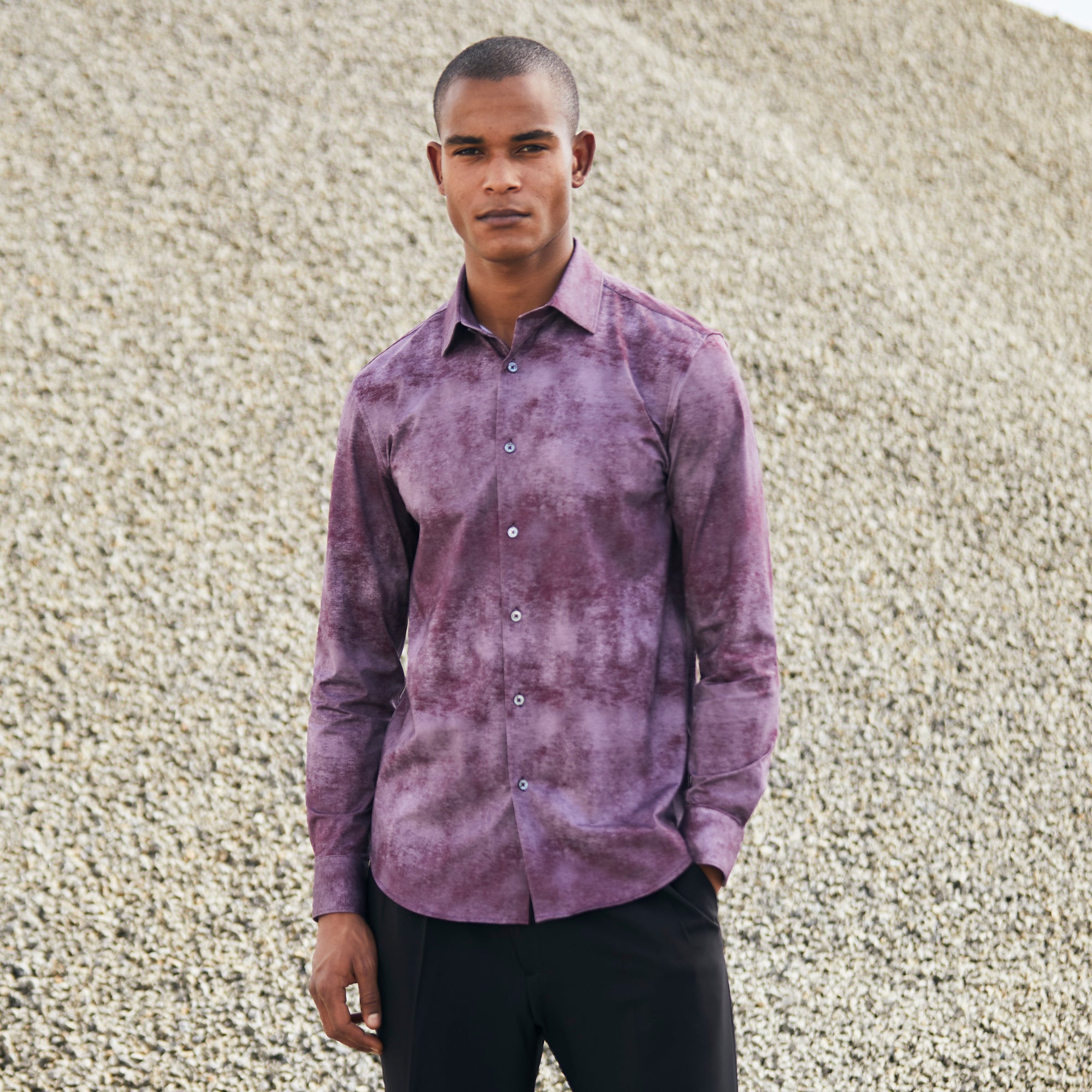 James Airbrush Print OoohCotton Shirt