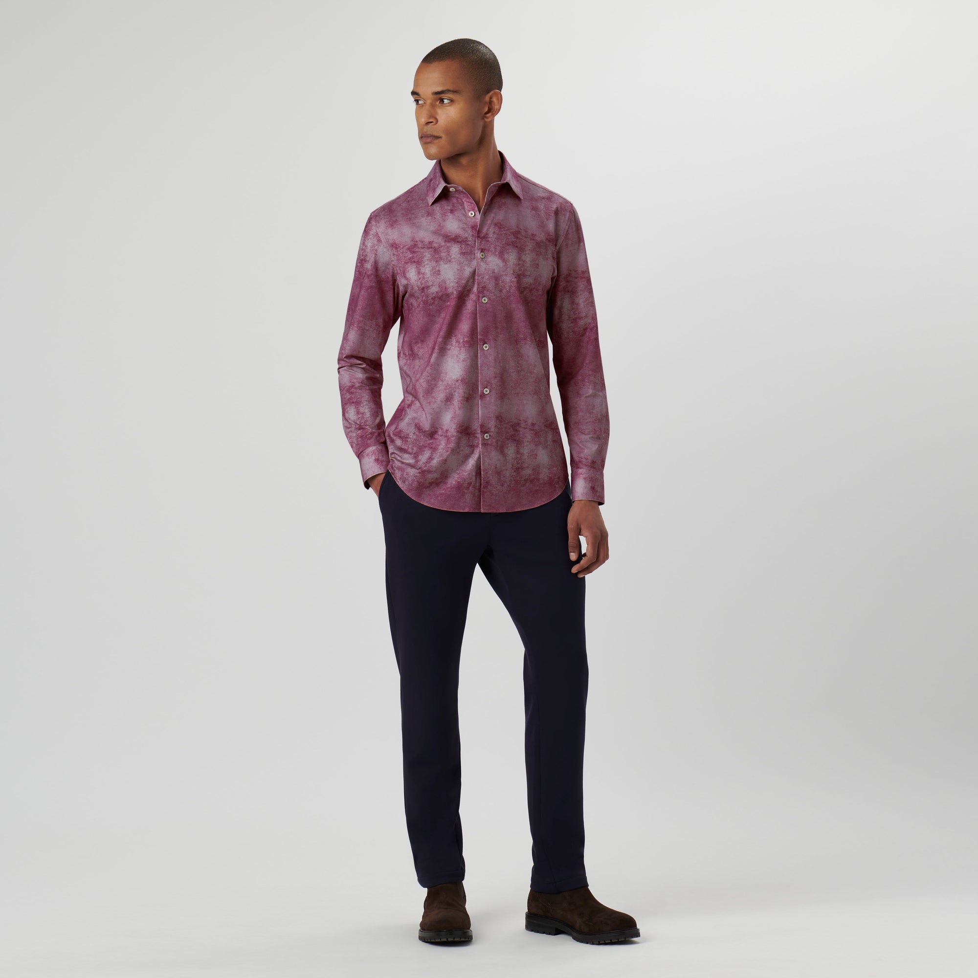 James Airbrush Print OoohCotton Shirt