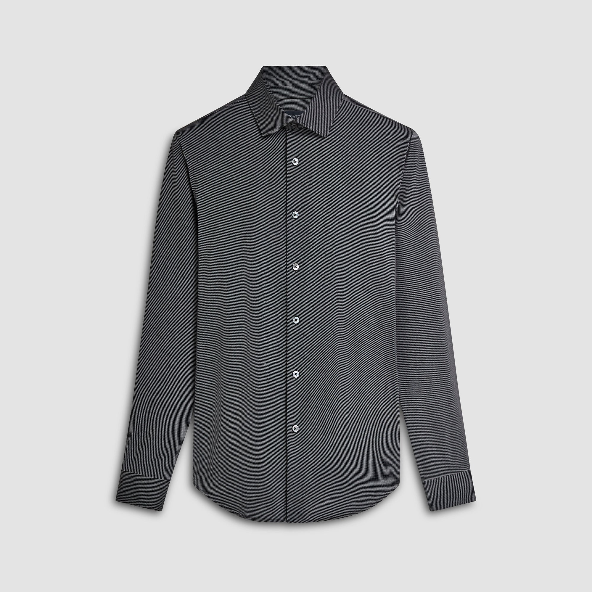 James Diagonal Stripe OoohCotton Shirt