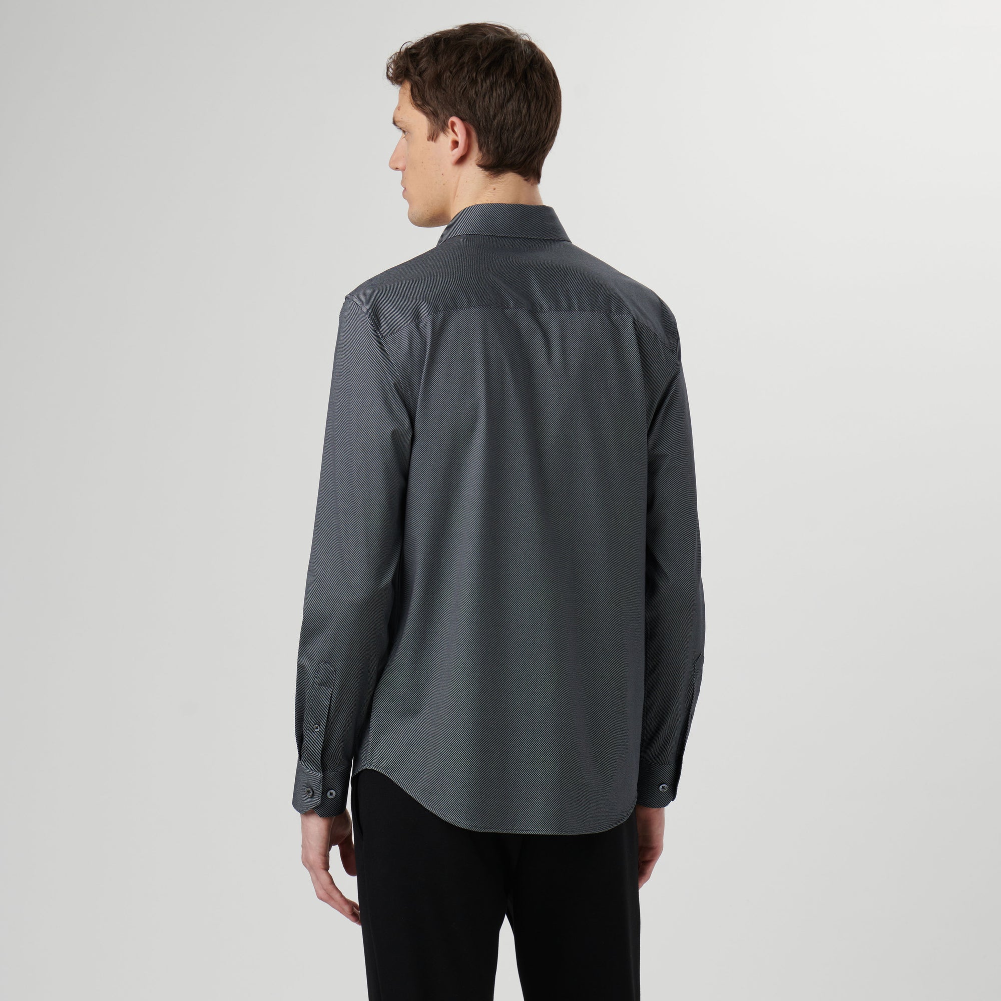 James Diagonal Stripe OoohCotton Shirt