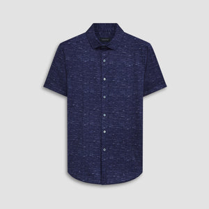 Miles Melange OoohCotton Short Sleeve Shirt