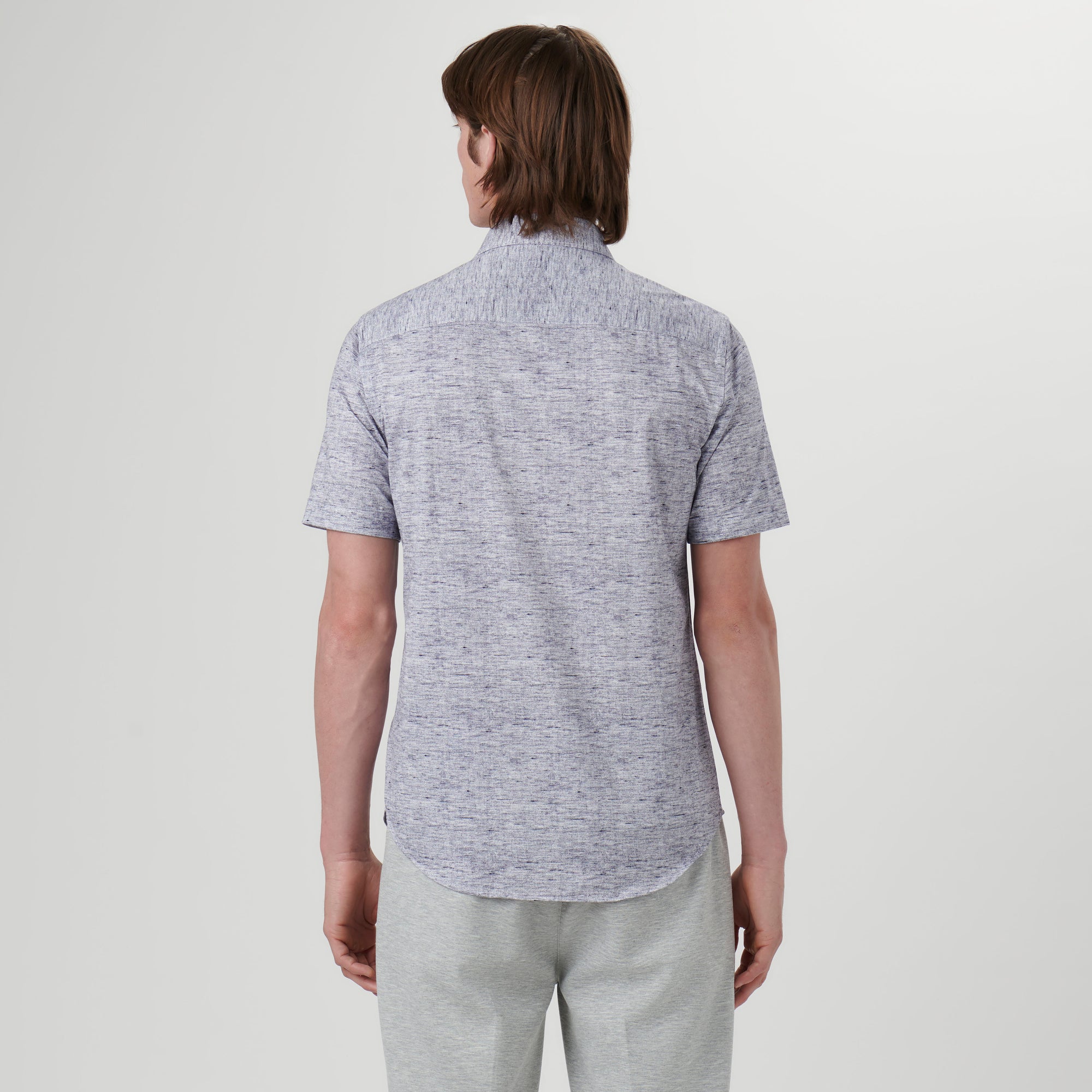 Miles Melange OoohCotton Short Sleeve Shirt