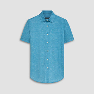 Miles Melange OoohCotton Short Sleeve Shirt