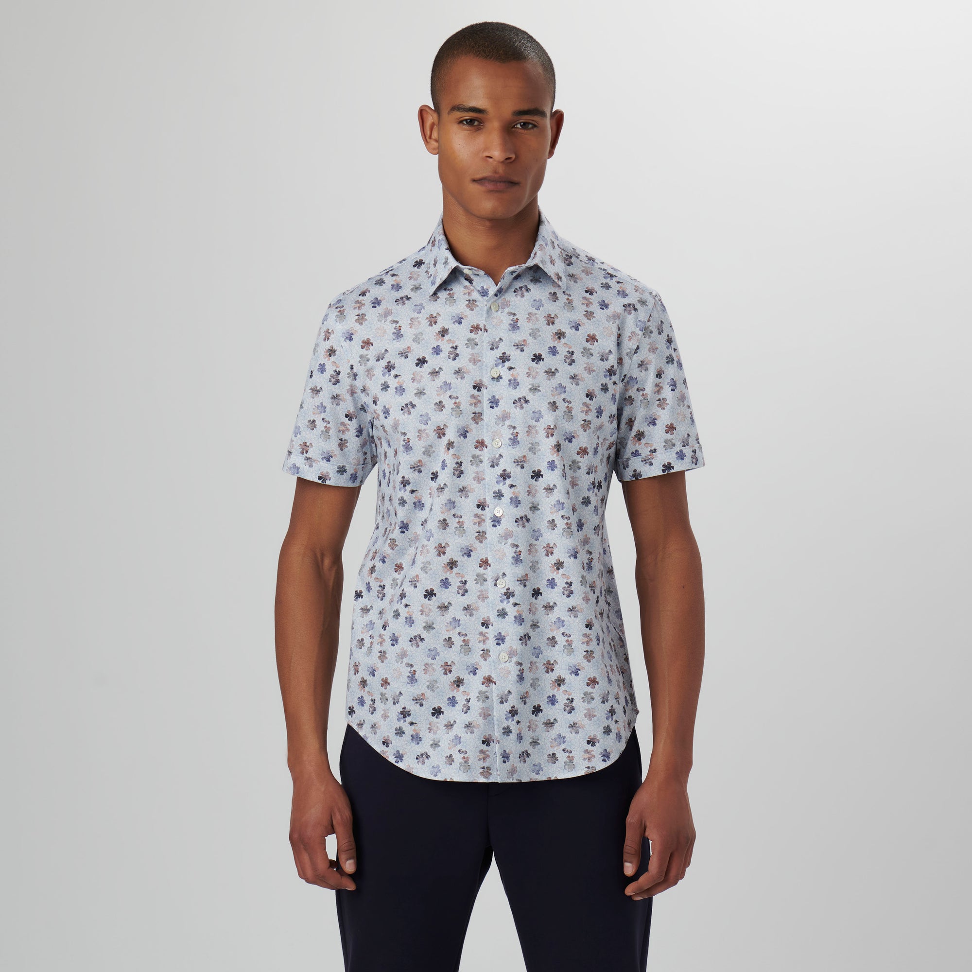 Miles Floral OoohCotton Short Sleeve Shirt