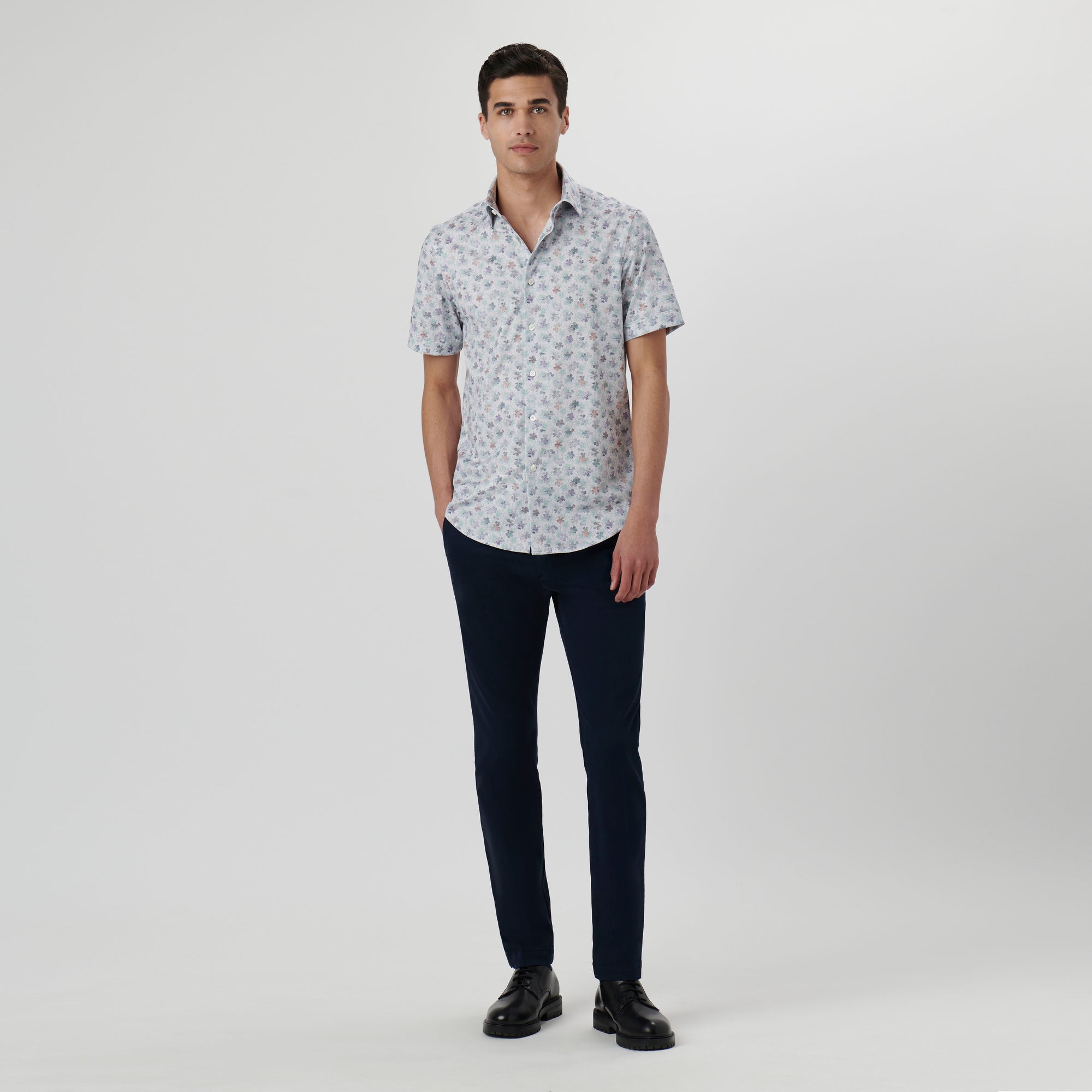 Miles Floral OoohCotton Short Sleeve Shirt