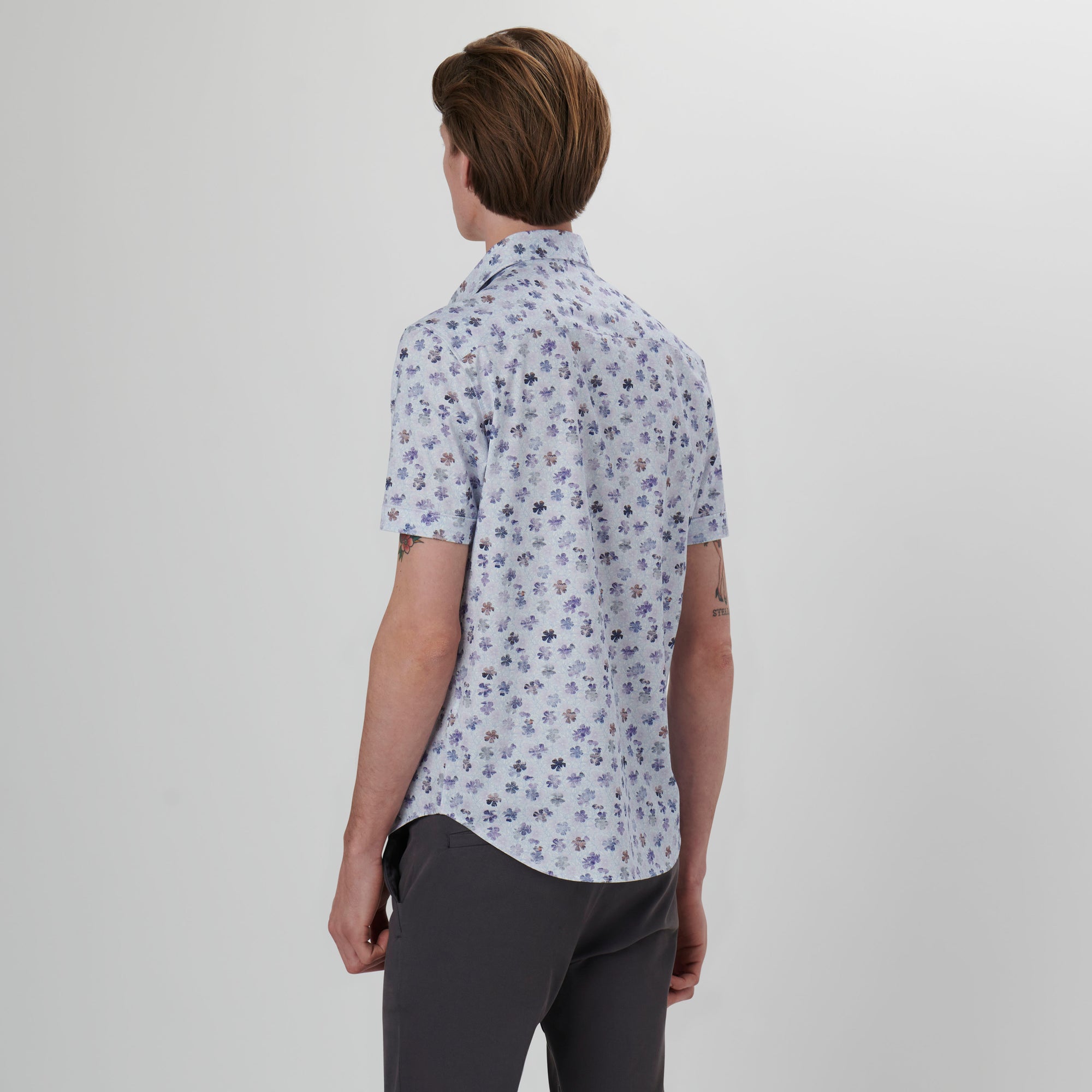 Miles Floral OoohCotton Short Sleeve Shirt