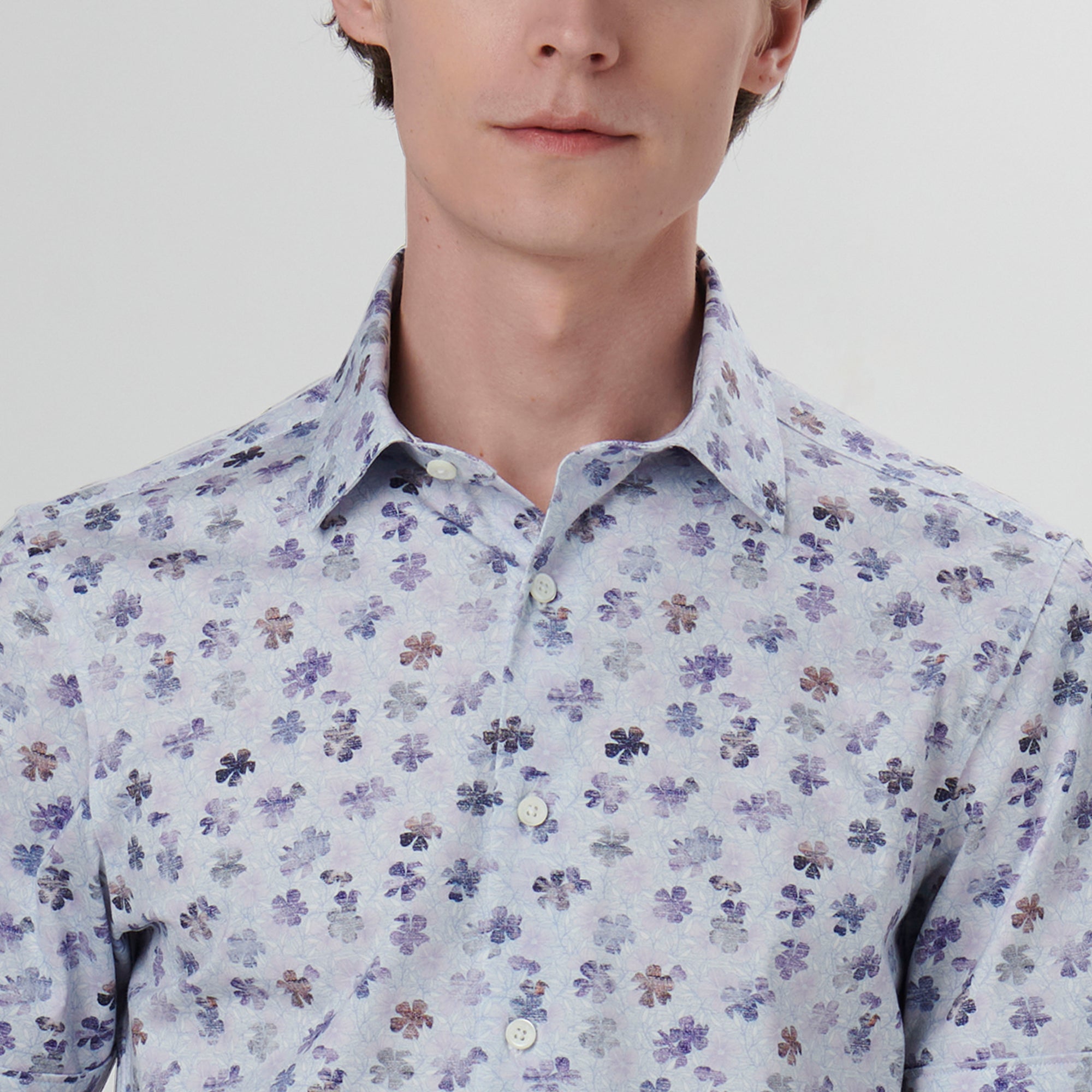 Miles Floral OoohCotton Short Sleeve Shirt