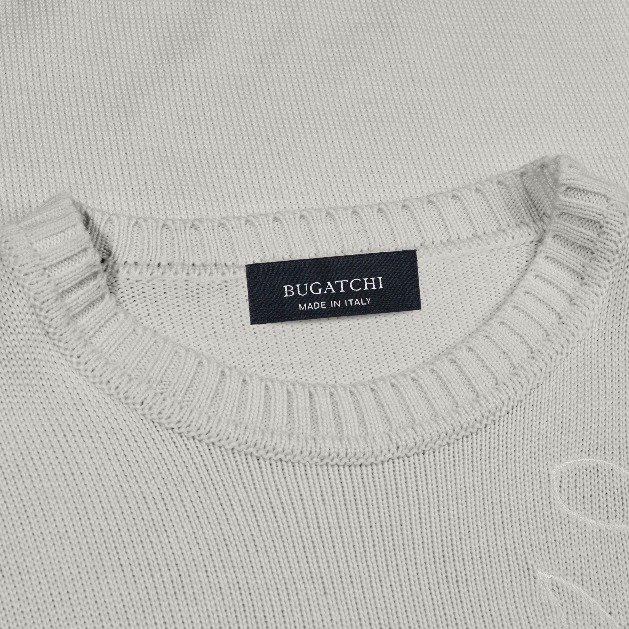 Floral Embroidered Crew Neck Sweater