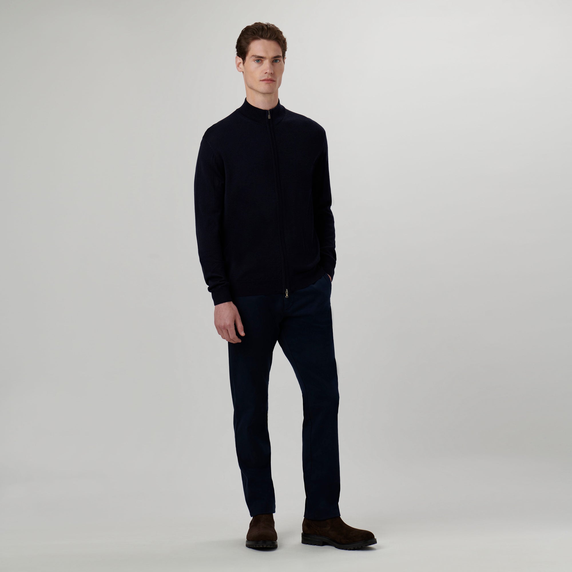 Super Merino Solid Sweater Jacket