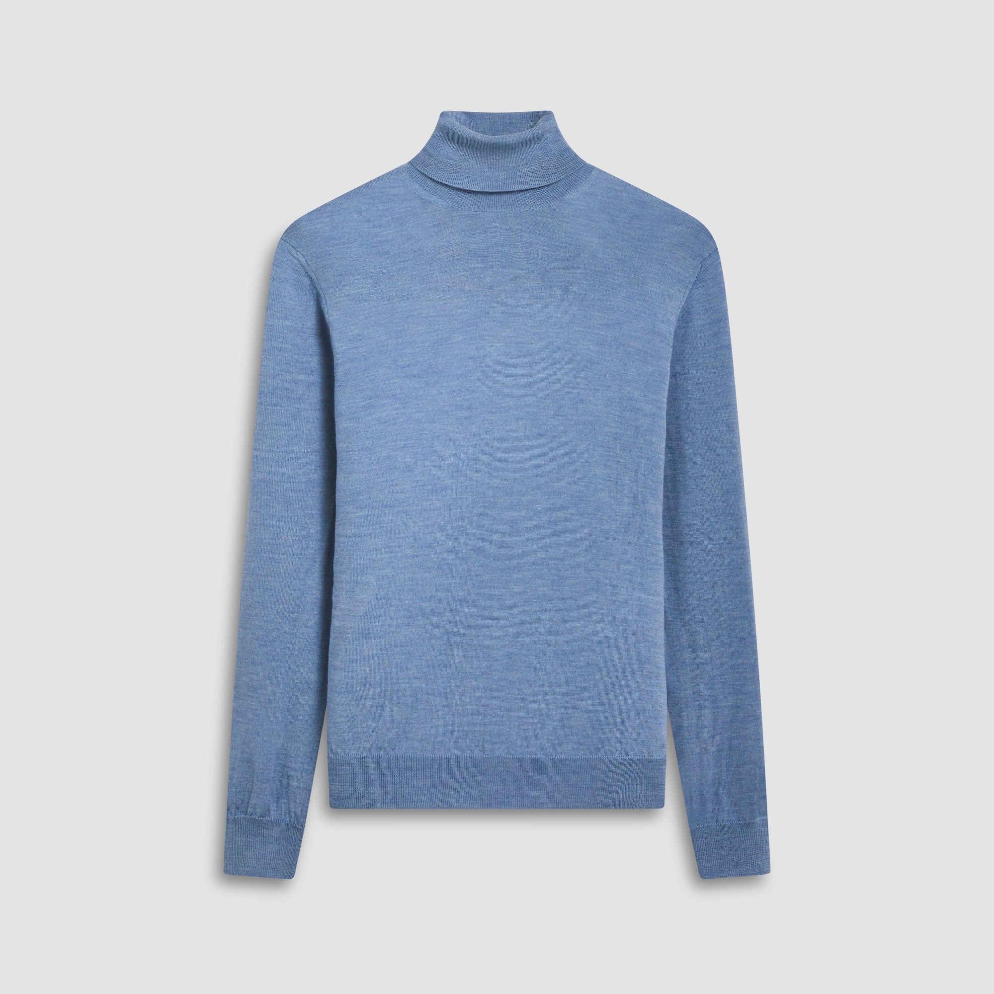 Super Merino Solid Turtleneck Sweater