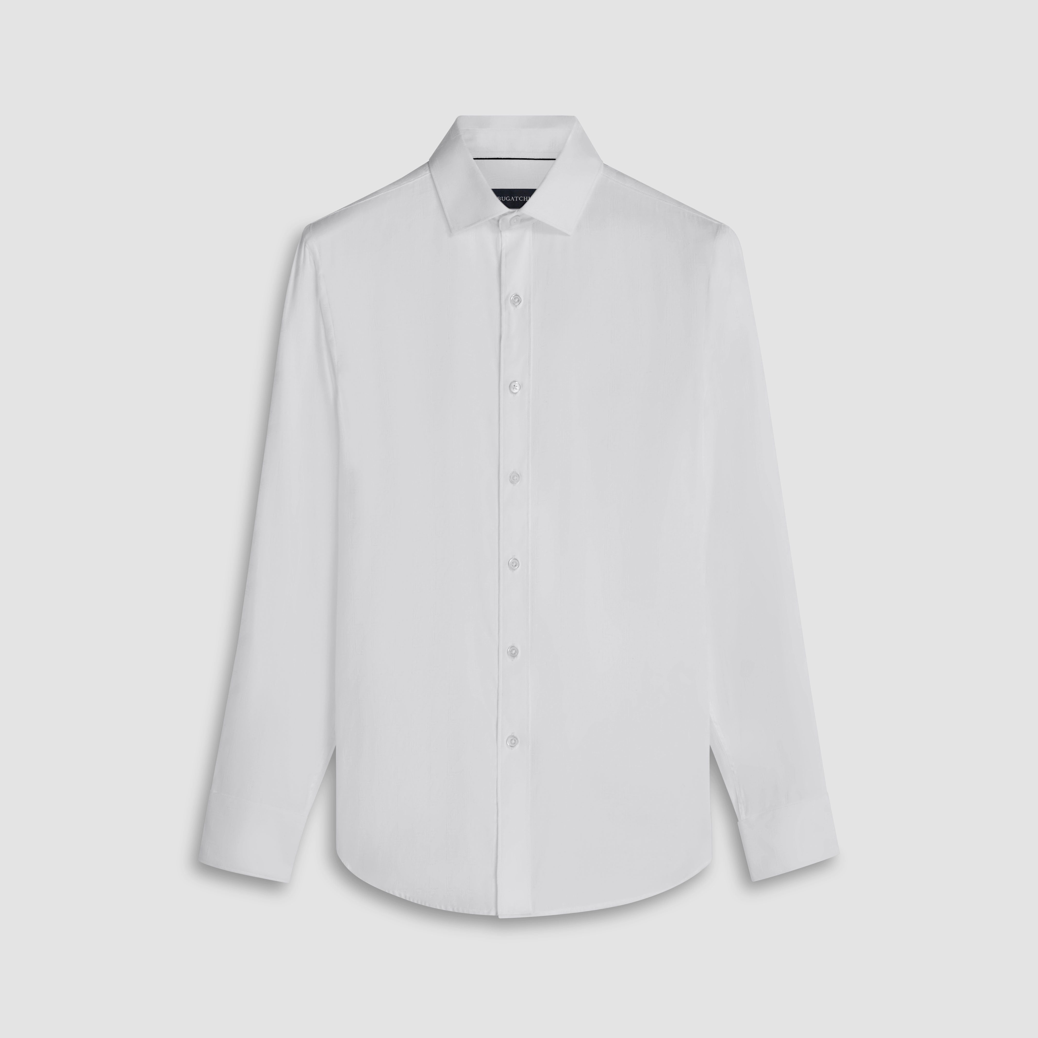 Axel Geometric Jacquard Shirt – BUGATCHI