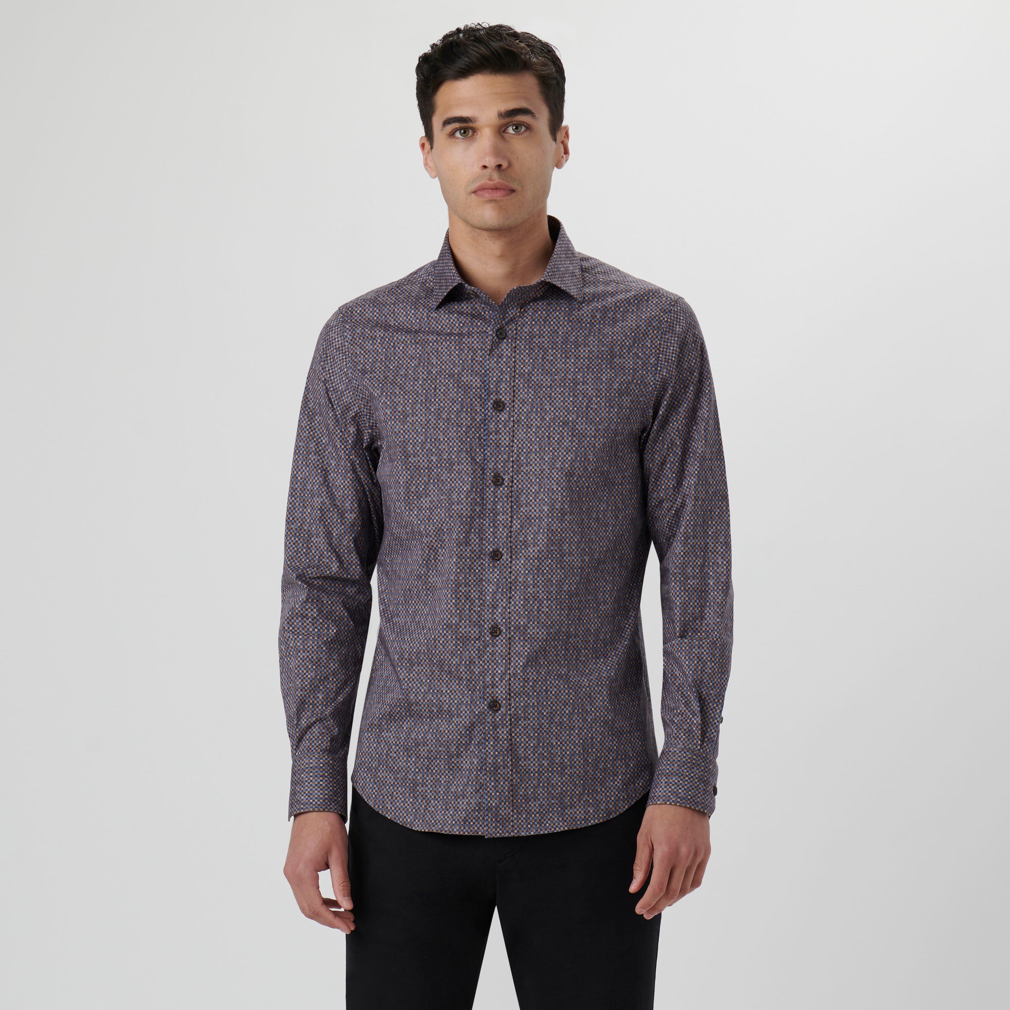 Axel Mosaic Print Shirt