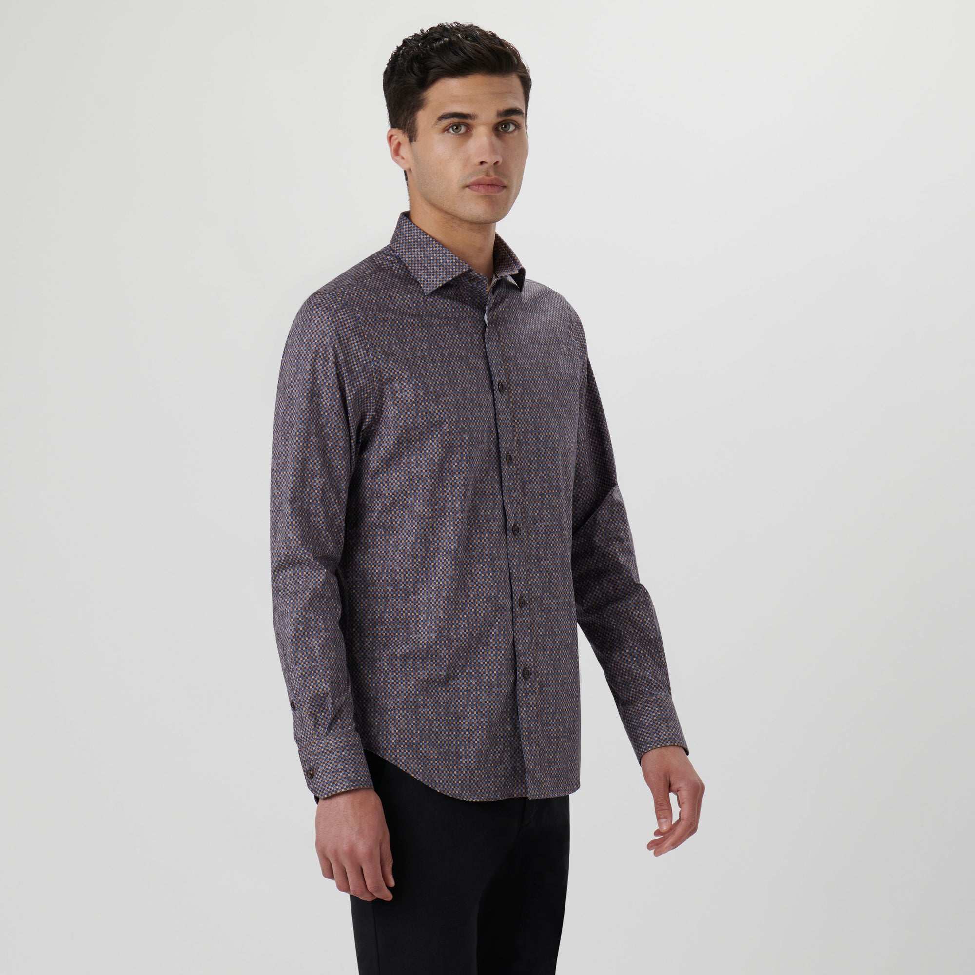Axel Mosaic Print Shirt