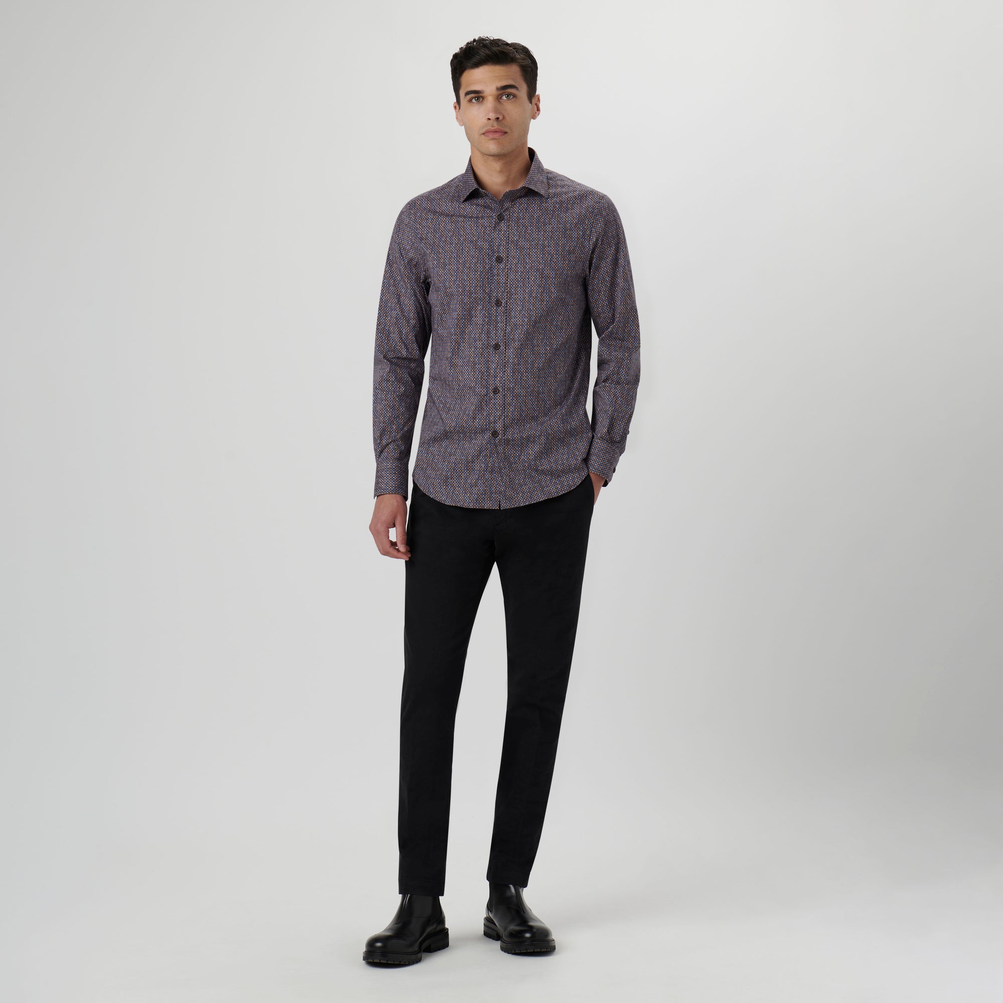 Axel Mosaic Print Shirt