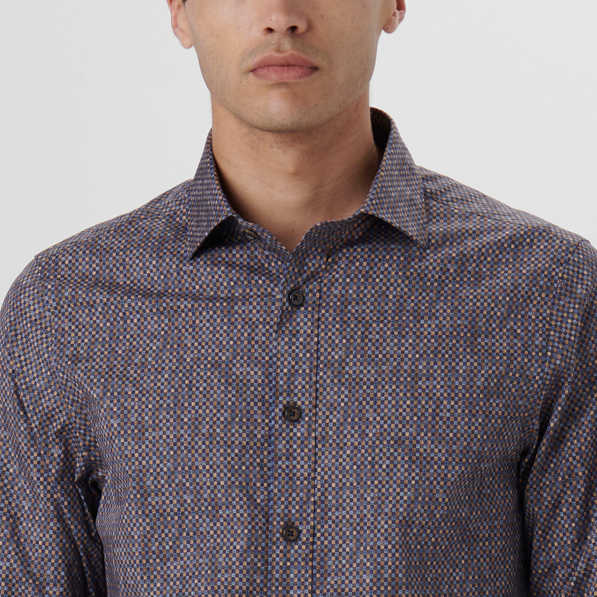 Axel Mosaic Print Shirt