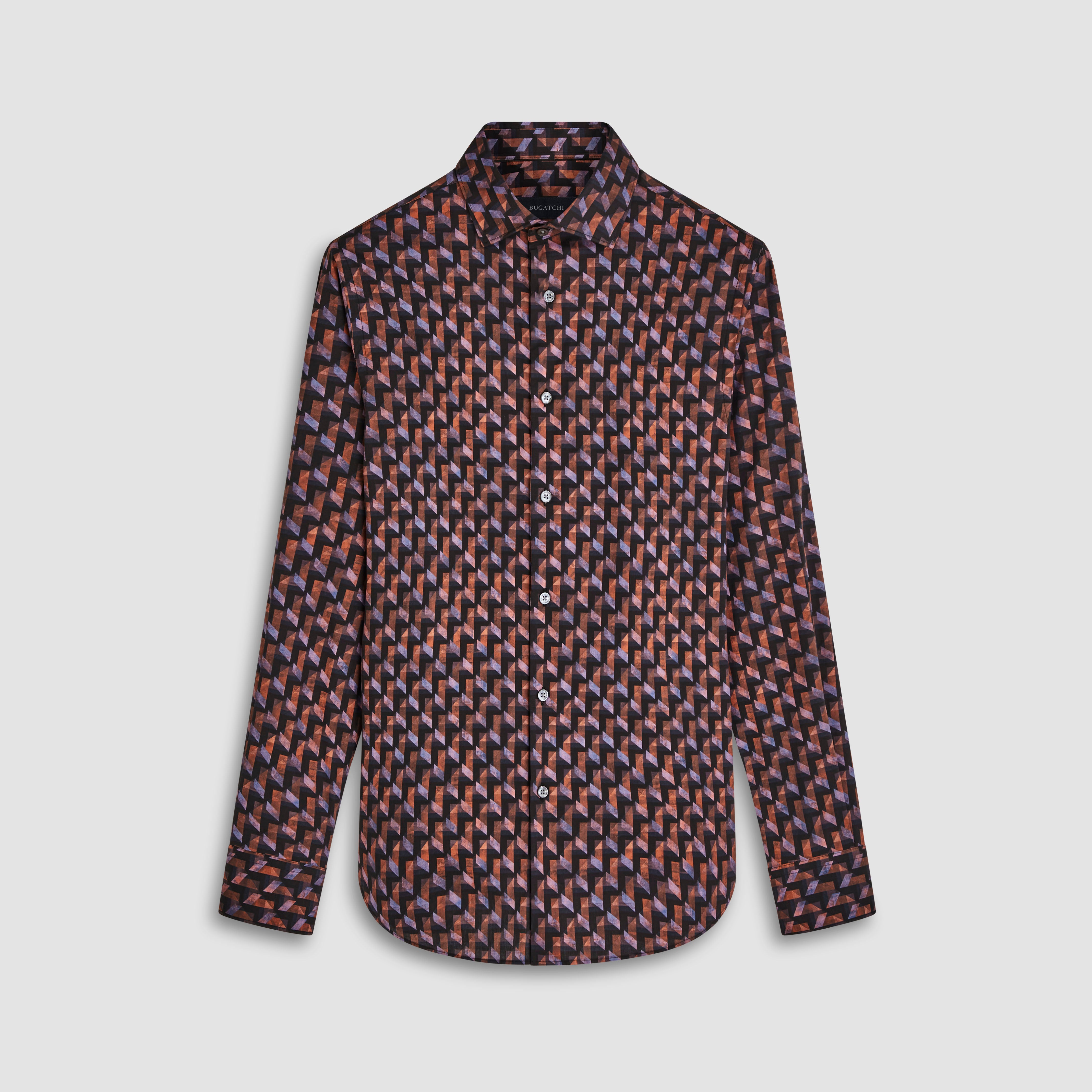 Axel Geometric Shirt – BUGATCHI