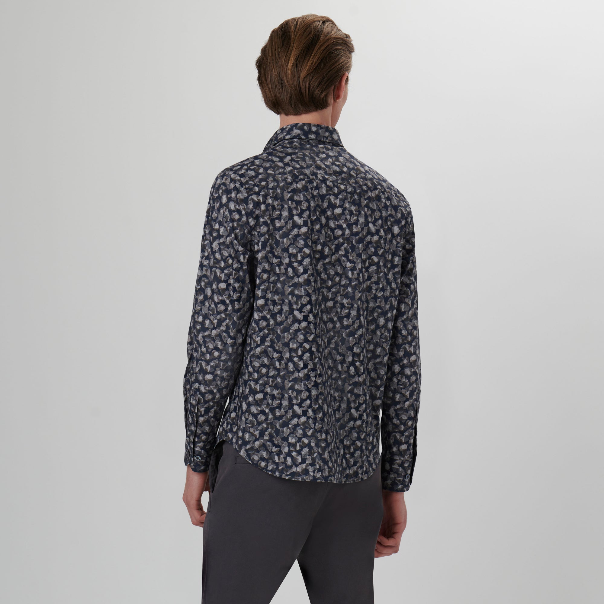 Julian Leaf Print Shirt