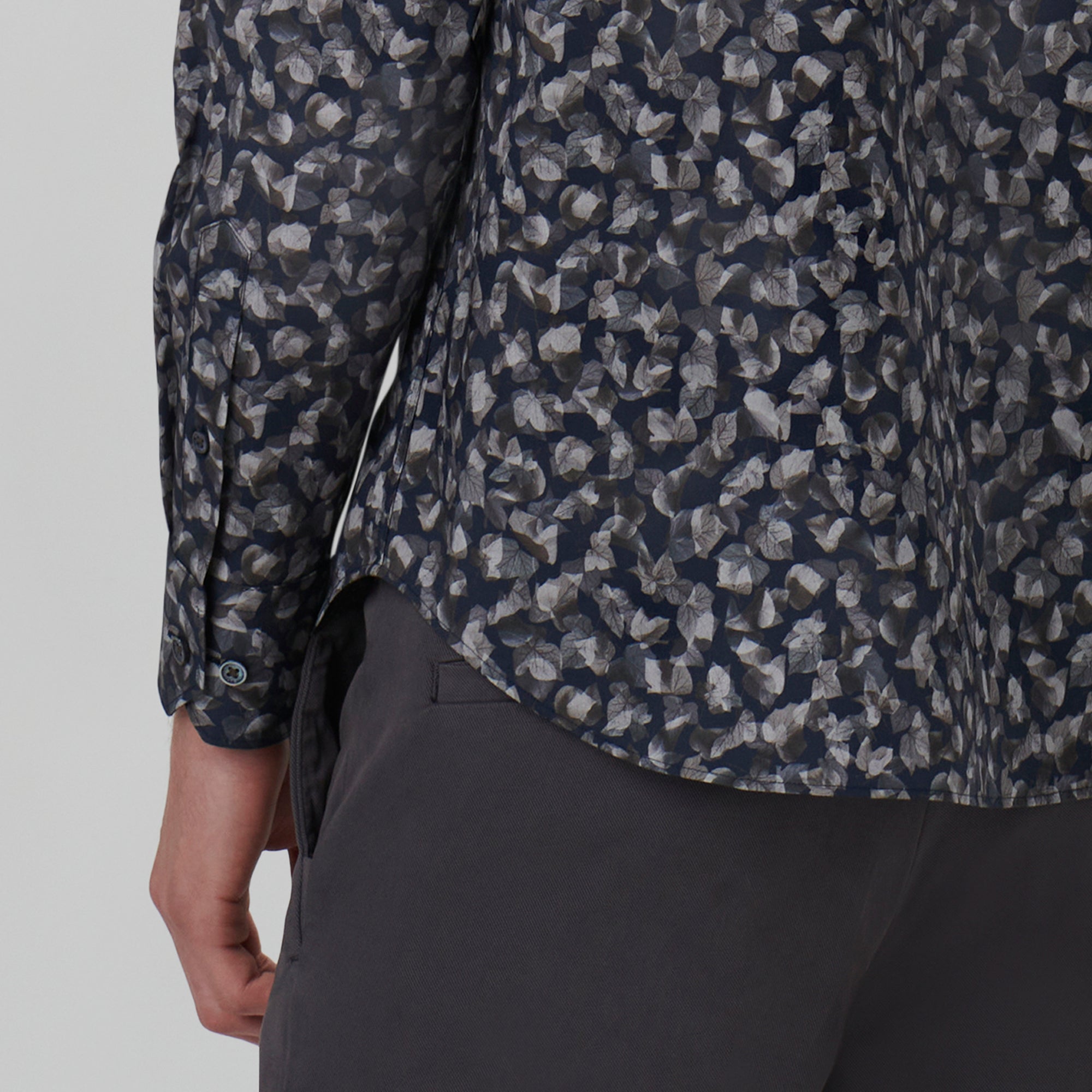 Julian Leaf Print Shirt