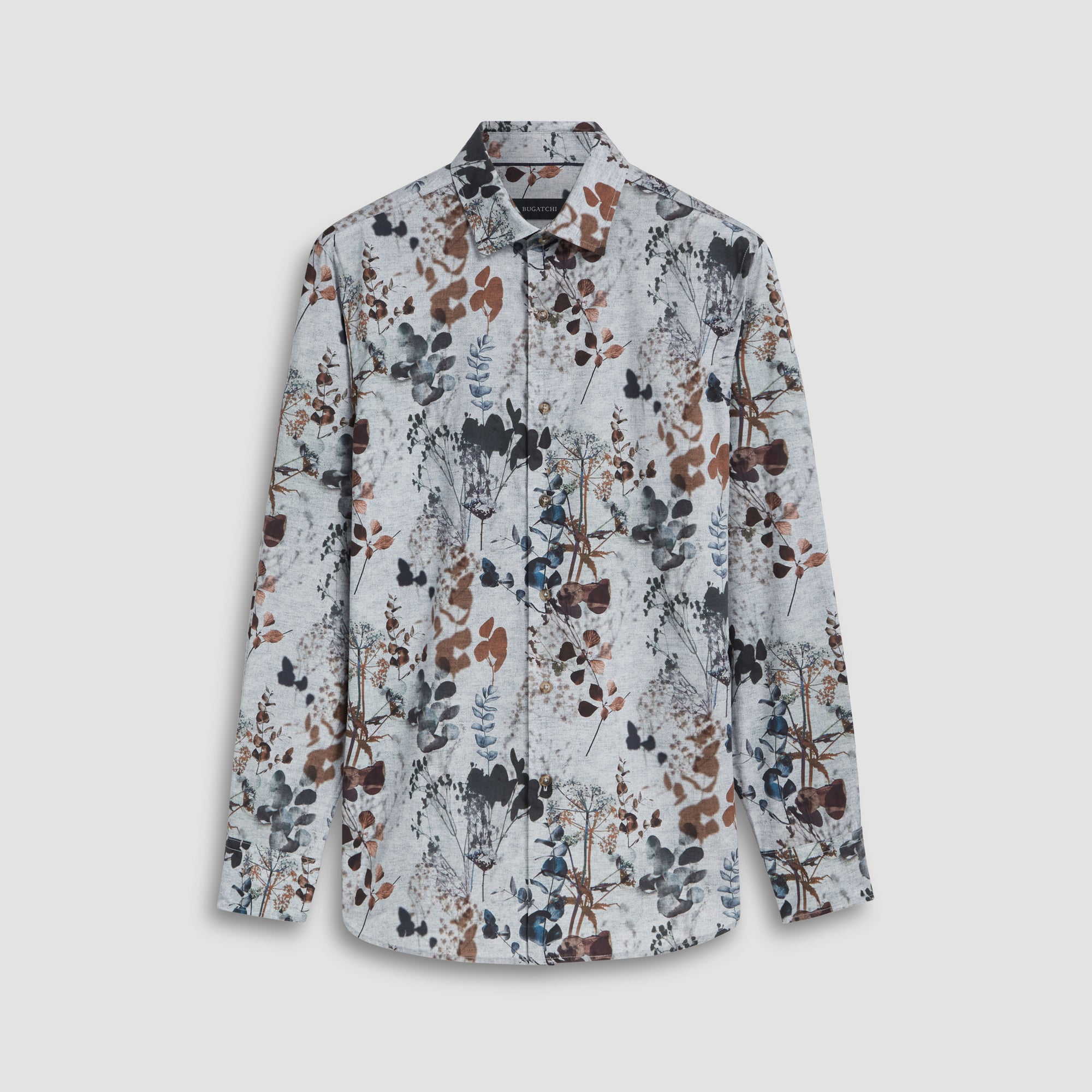 Julian Leaf Print Shirt