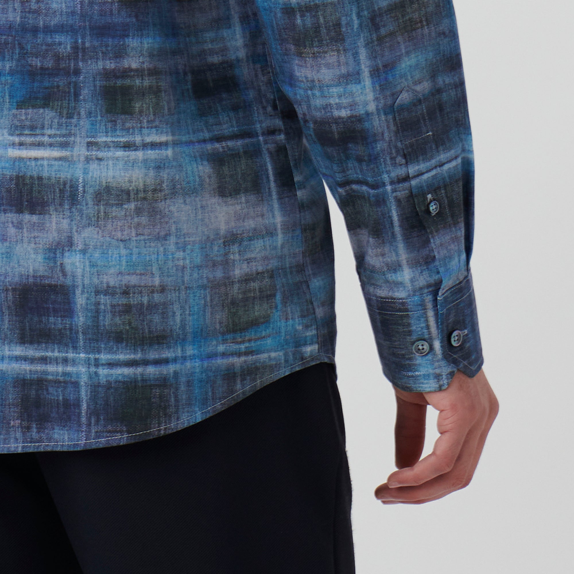 Julian Airbrush Print Shirt