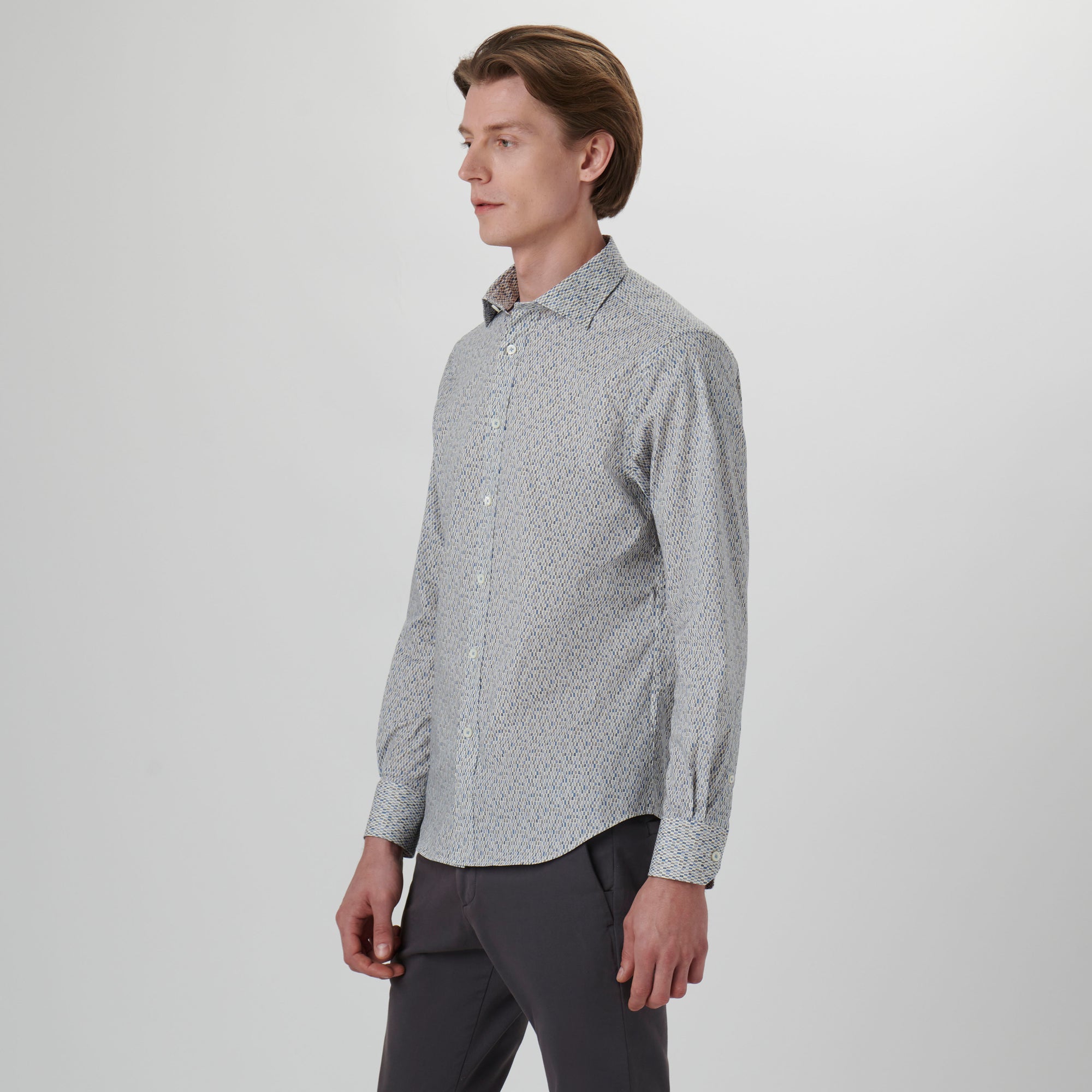 Axel Mosaic Print Shirt