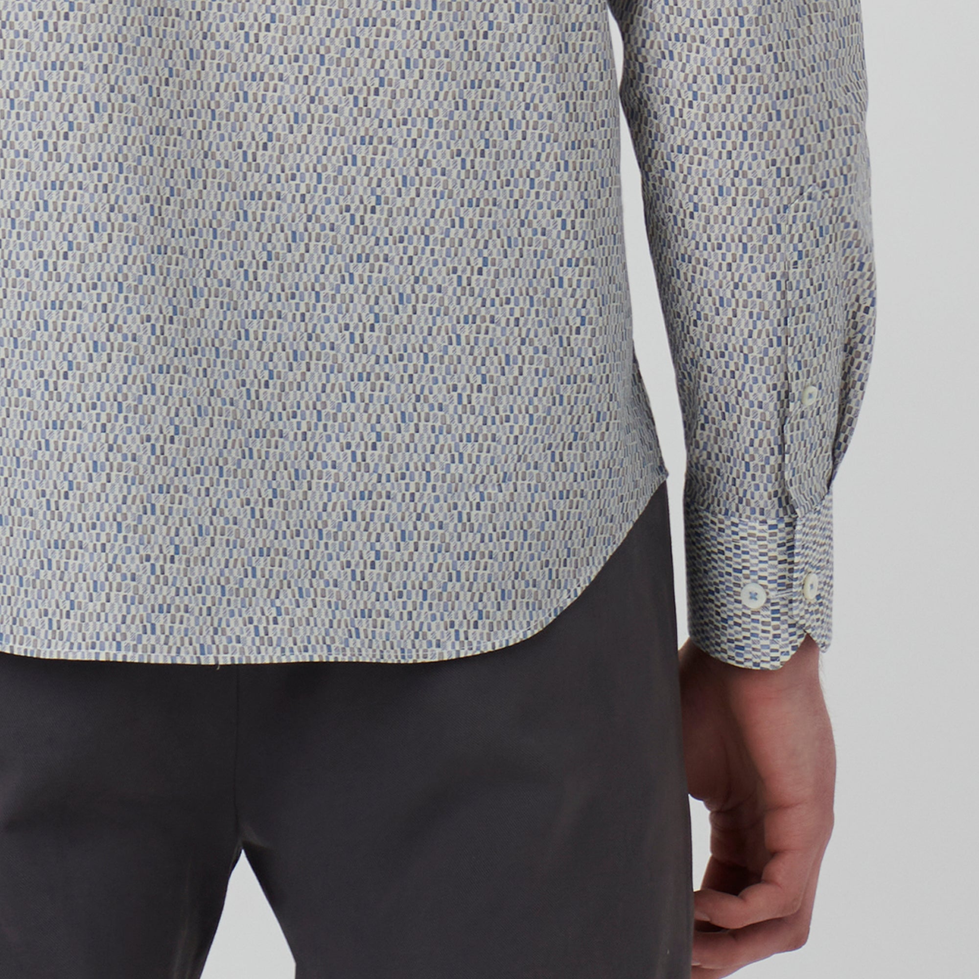 Axel Mosaic Print Shirt
