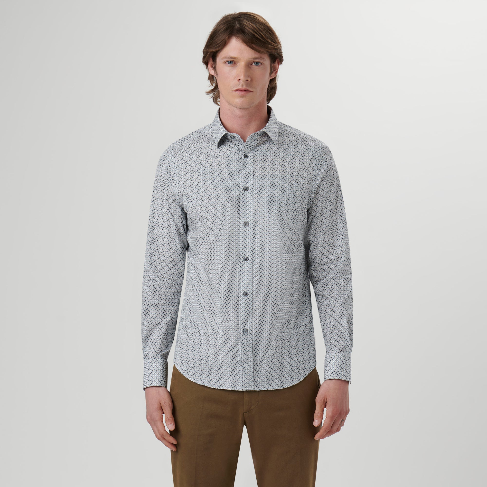 Julian Mosaic Print Shirt