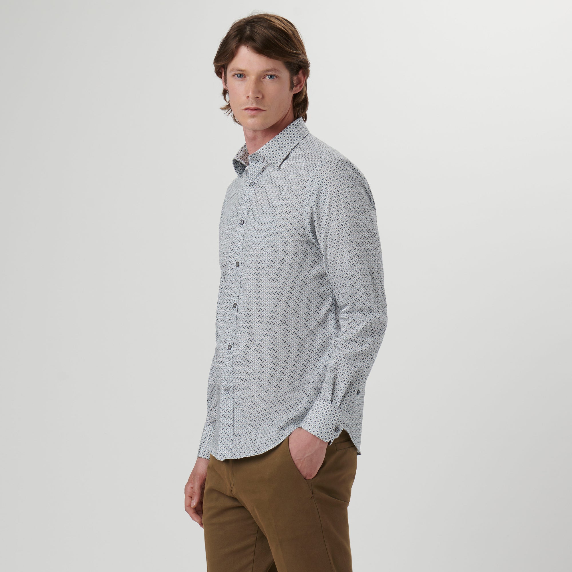 Julian Mosaic Print Shirt