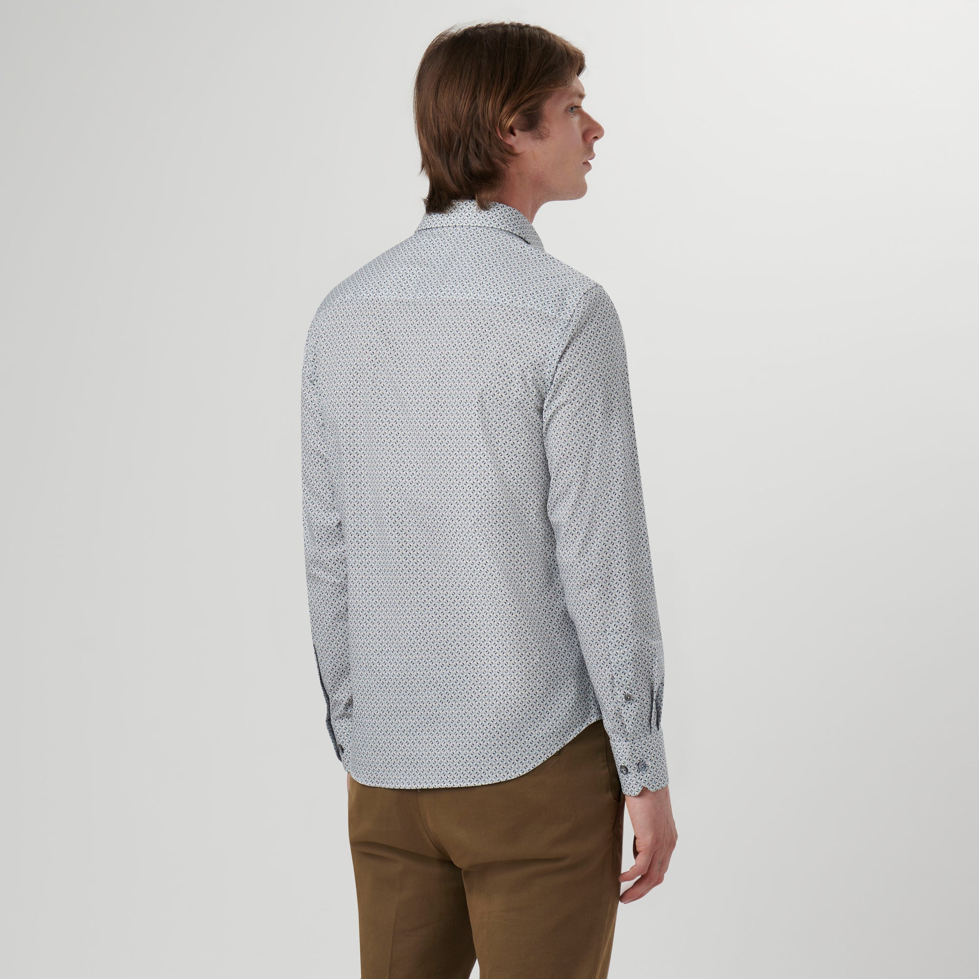 Julian Mosaic Print Shirt