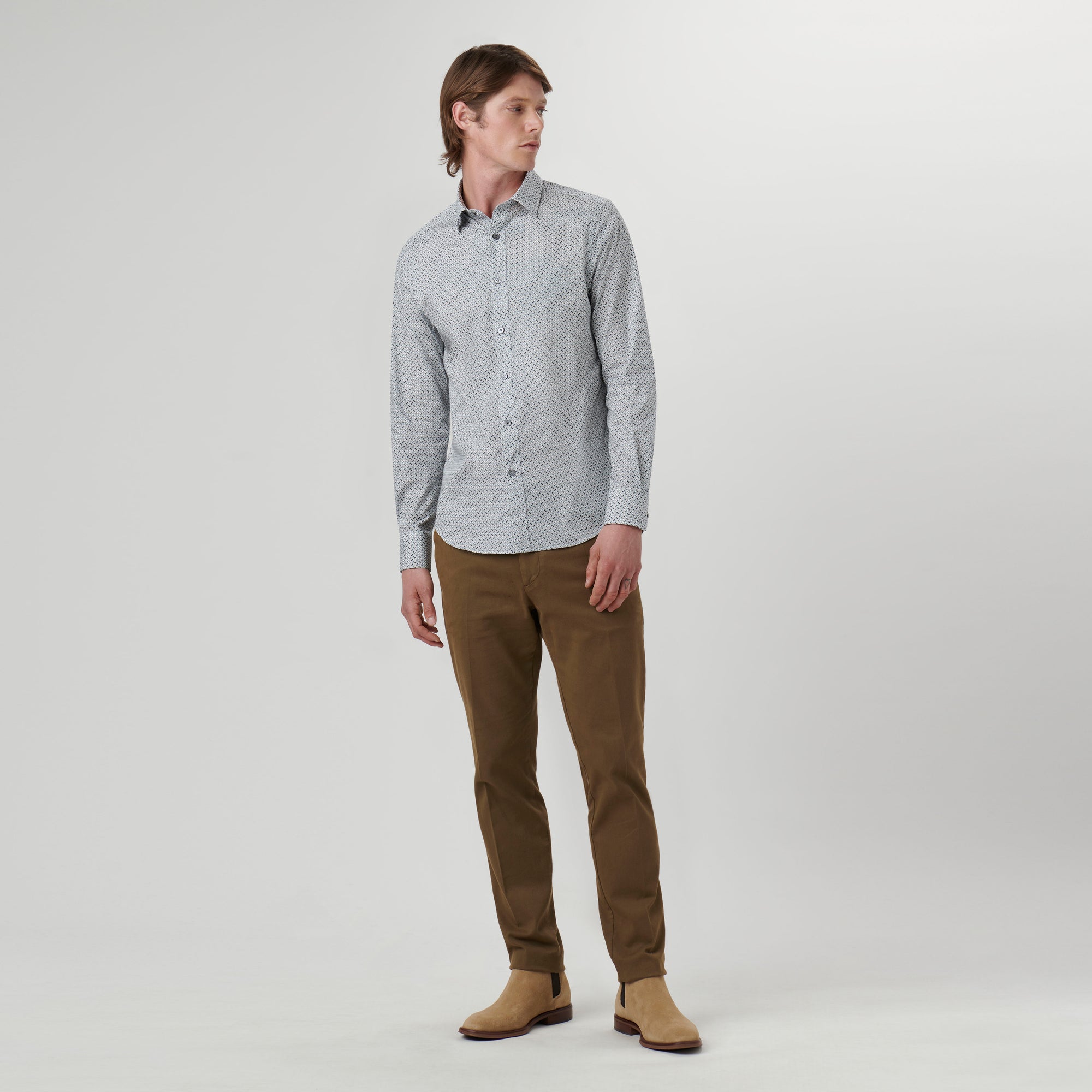 Julian Mosaic Print Shirt