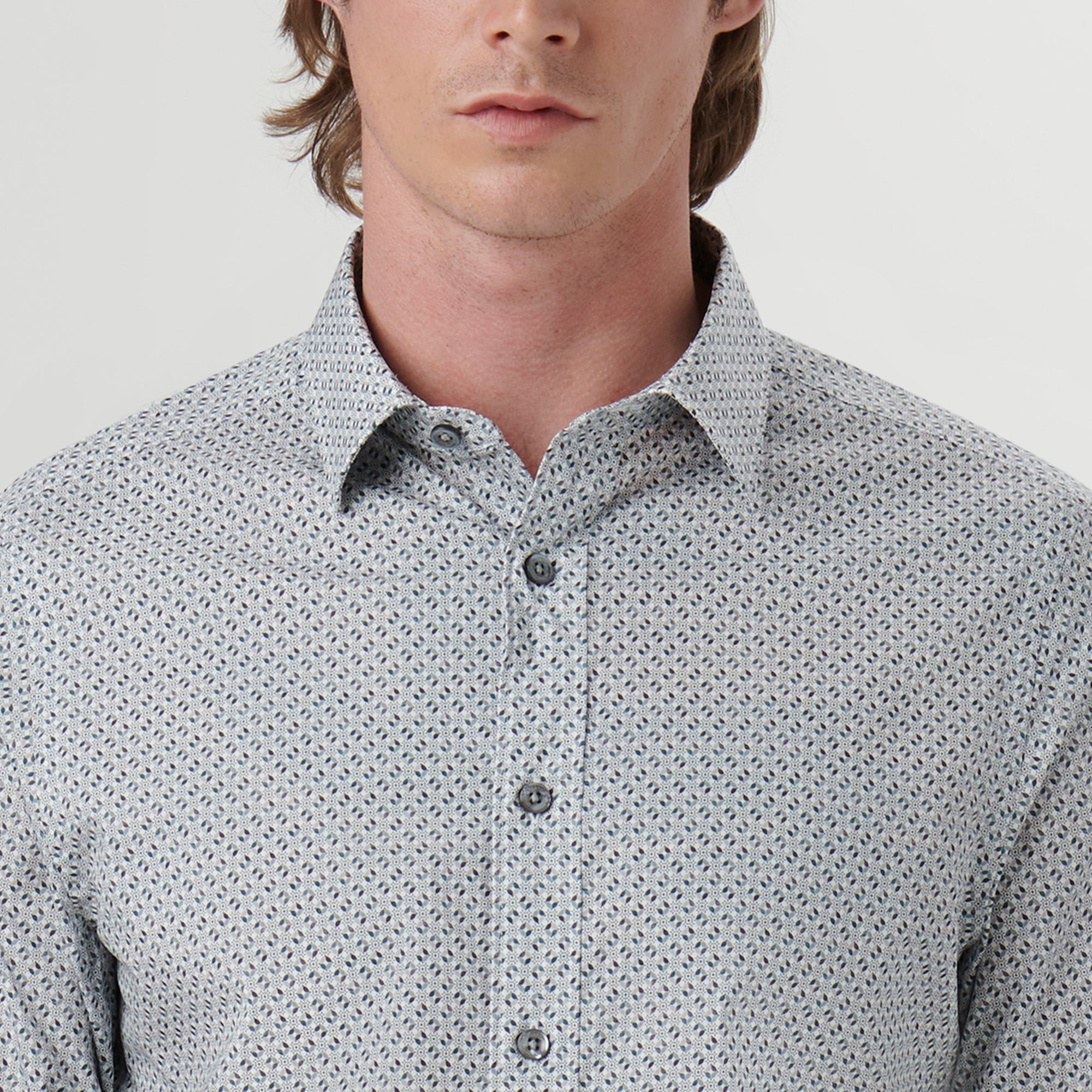 Julian Mosaic Print Shirt