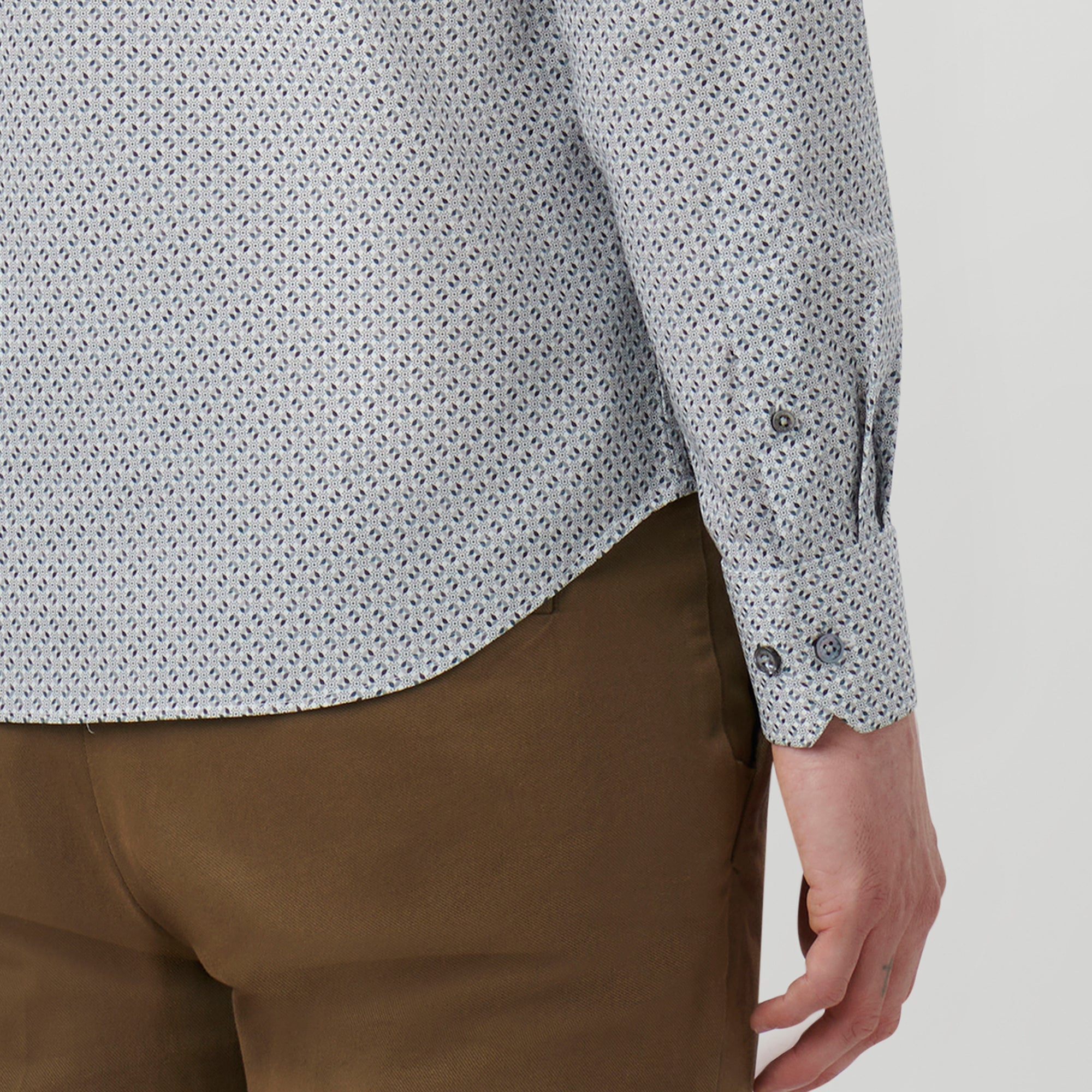 Julian Mosaic Print Shirt